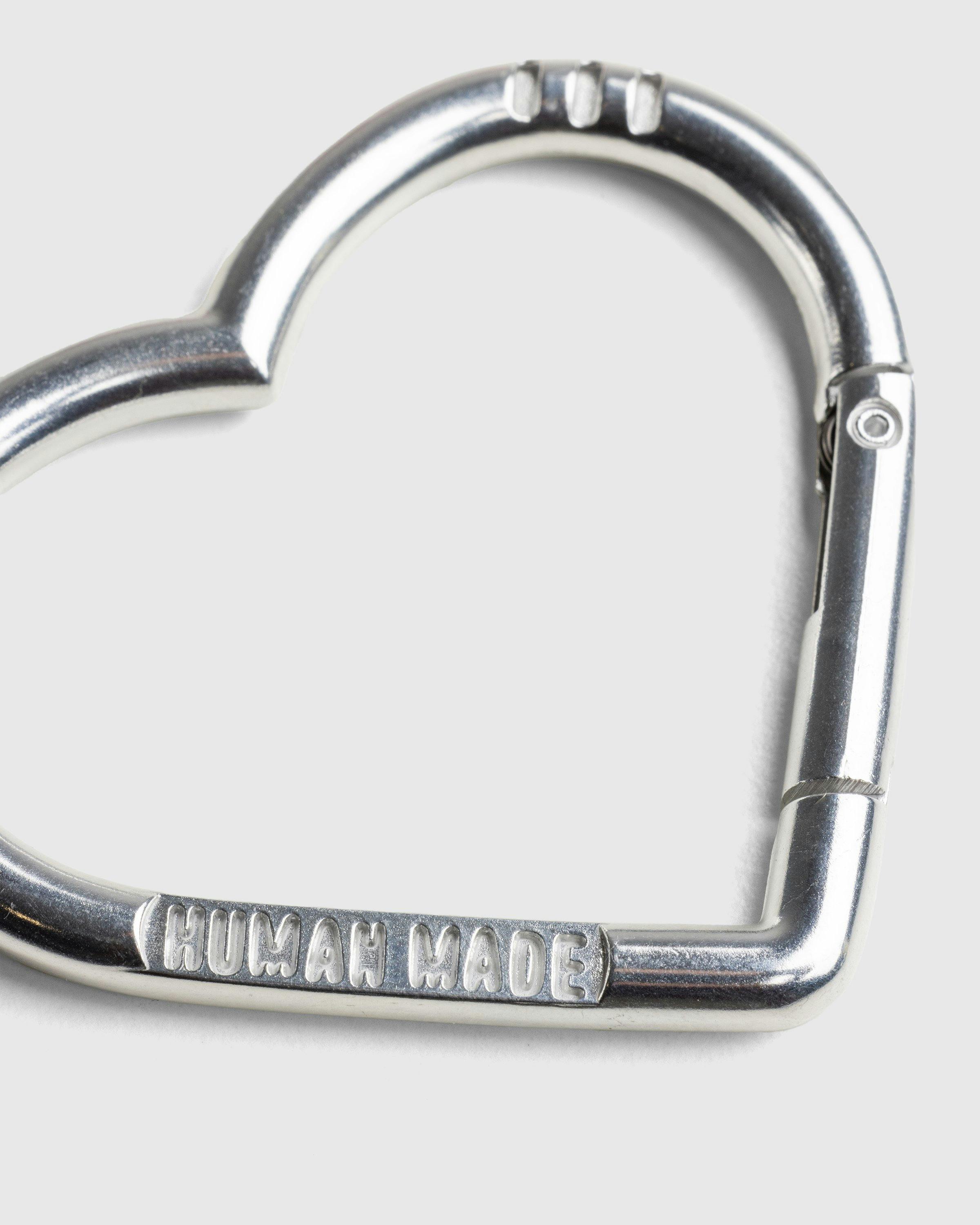 Human Made – Heart Carabiner Silver | Highsnobiety Shop