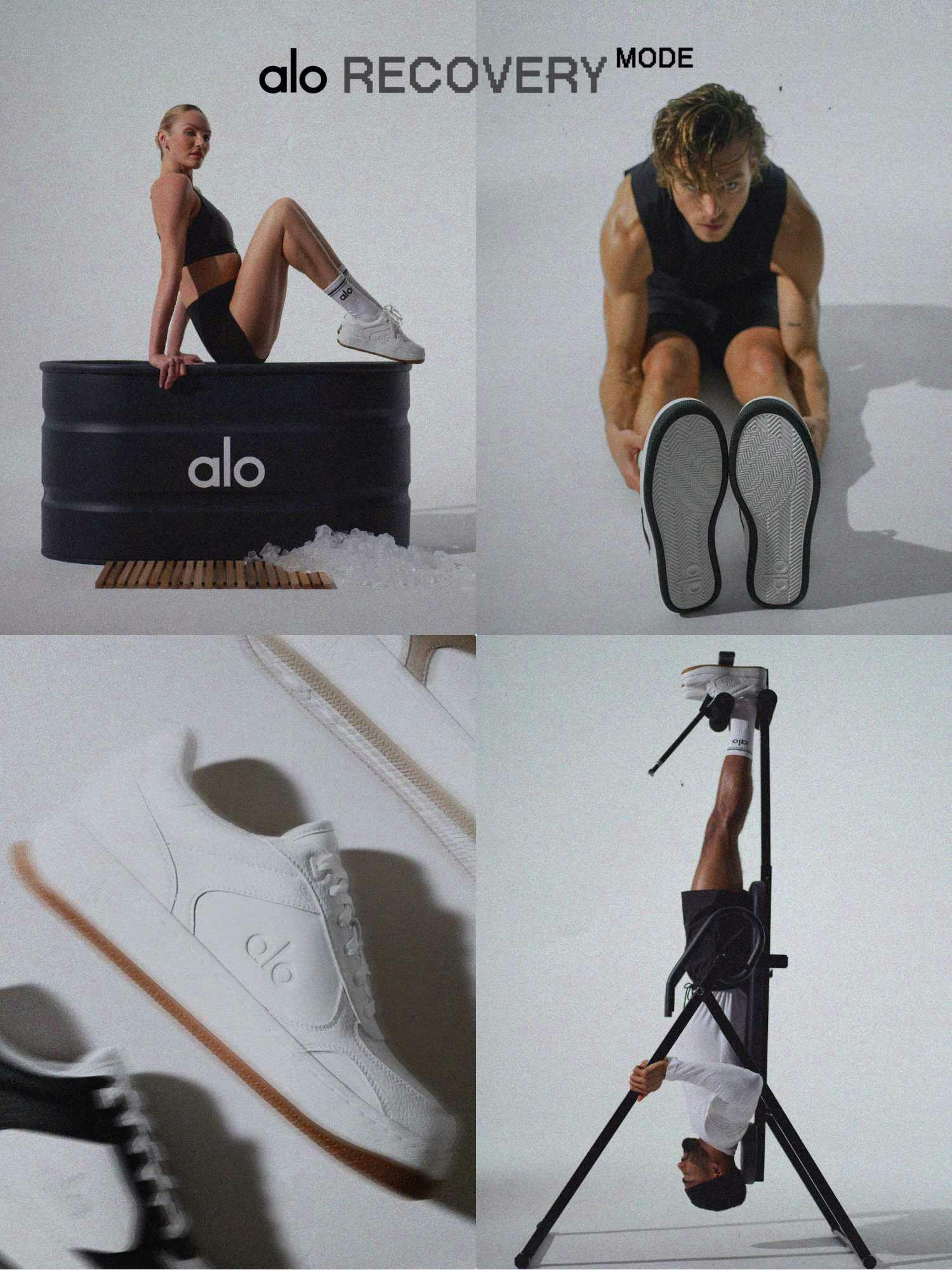 Alo Yoga's Recovery Mode Sneaker, formerly known as the X 01 shoe