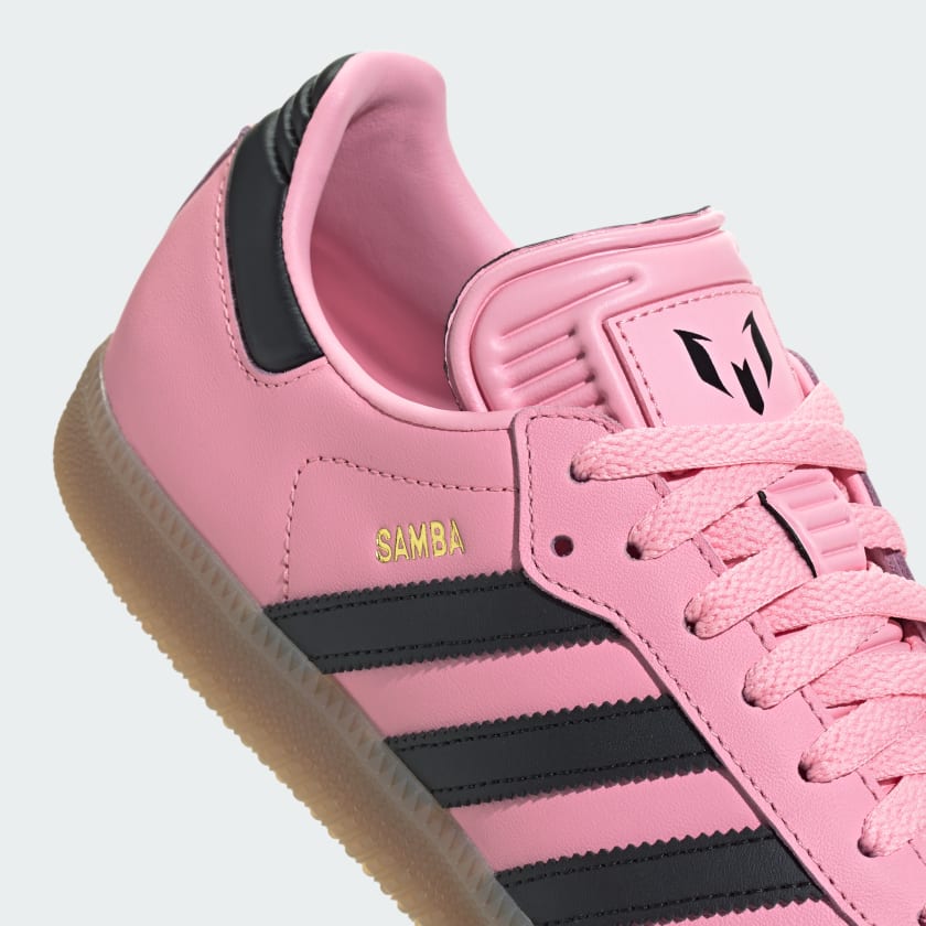 Lionel Messi's adidas Sambas Are Pretty in (Inter Miami) Pink