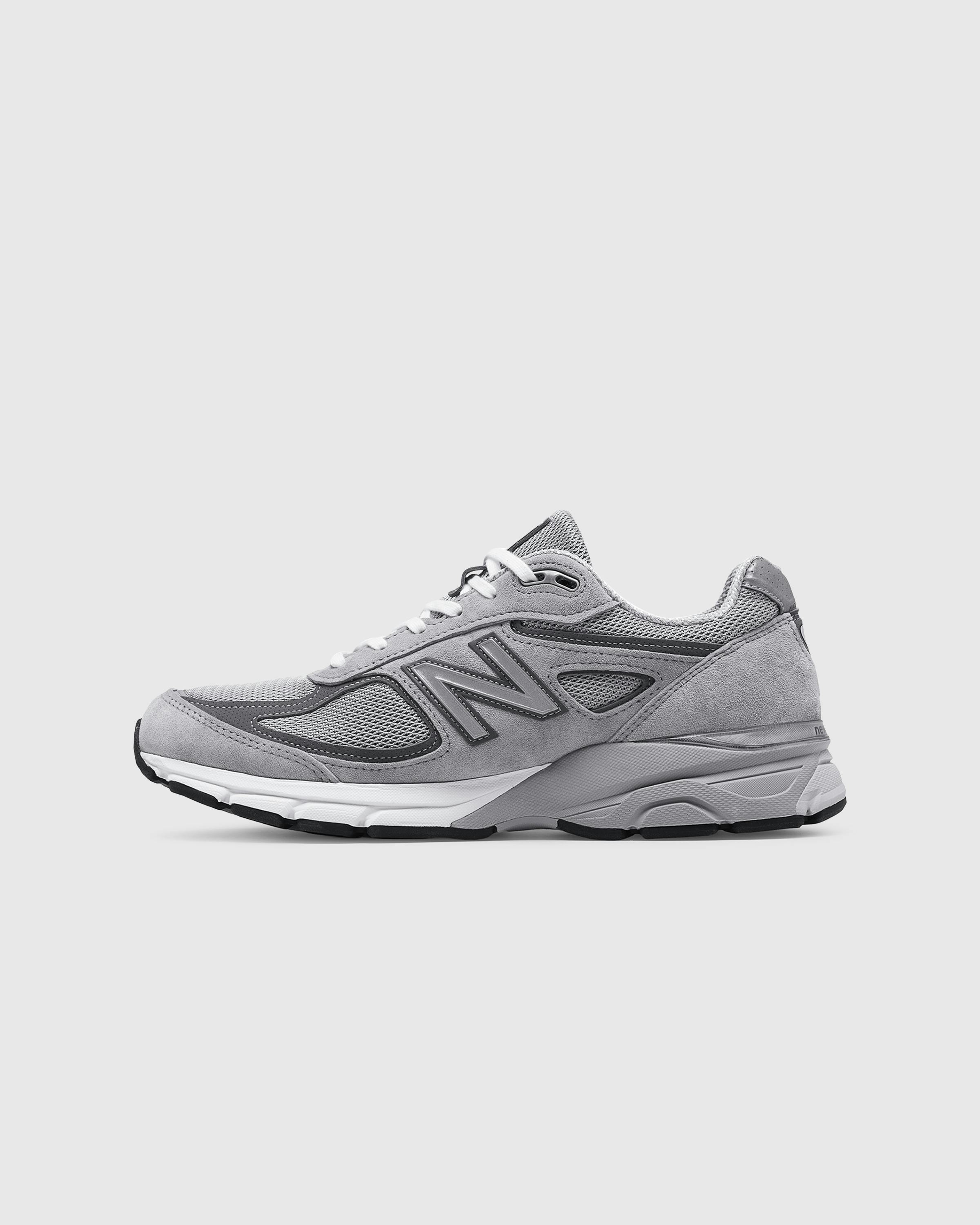 New Balance – Made in USA 990v4 Gray - Low Top Sneakers - Grey - Image 2