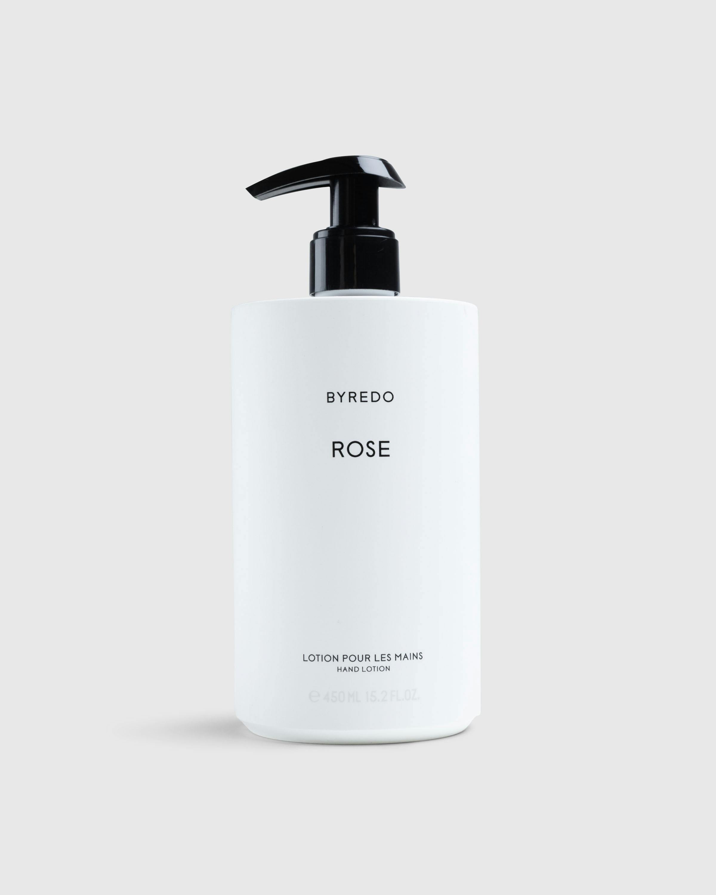 Byredo – Hand Lotion 450ml Rose Clear - Body - Transparent - Image 1