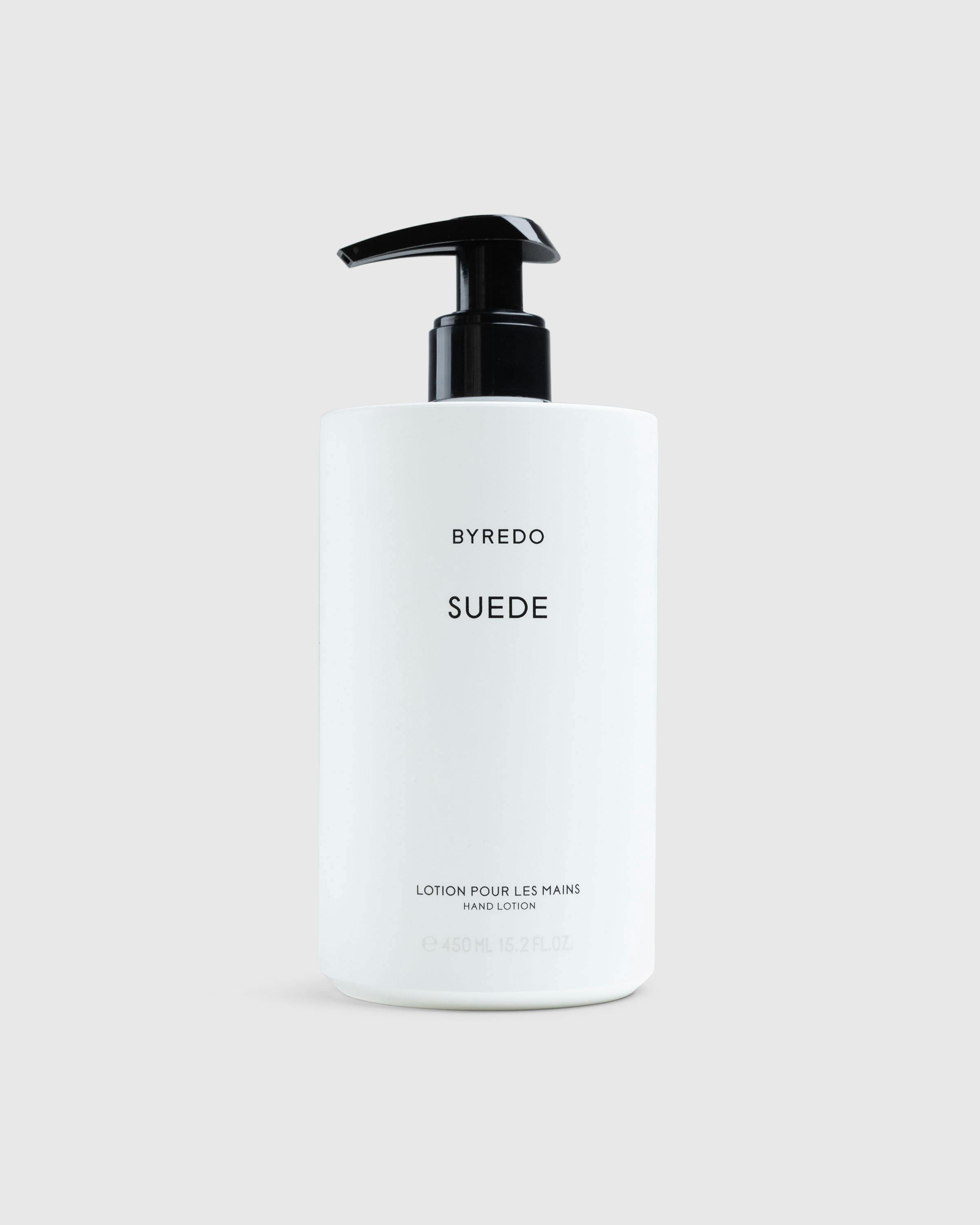 Byredo – Hand Lotion 450ml Suede Clear - Body - Transparent - Image 1