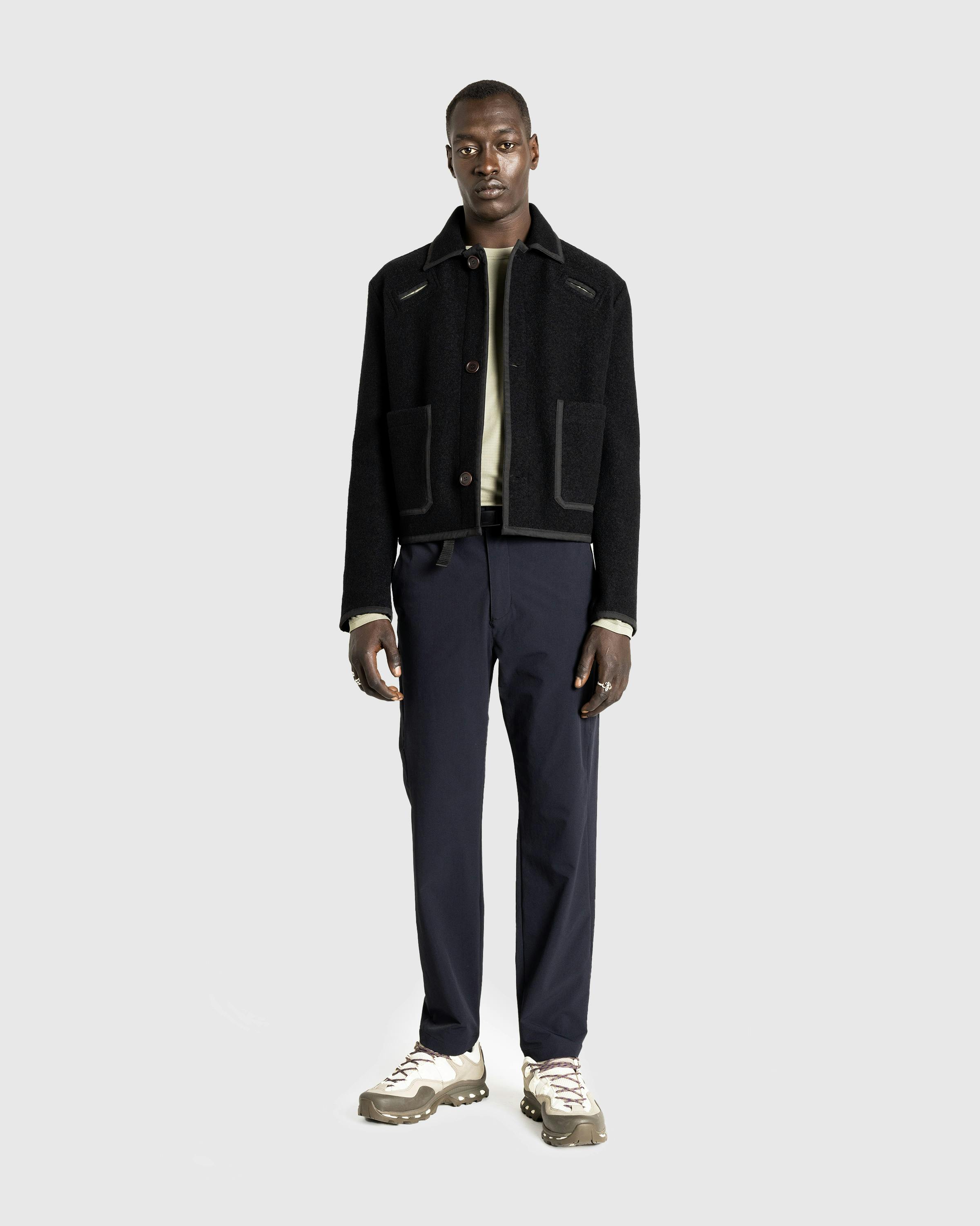 Diomene by Damir Doma – Boiled Wool Jacket - Down Jackets - Grey - Image 3