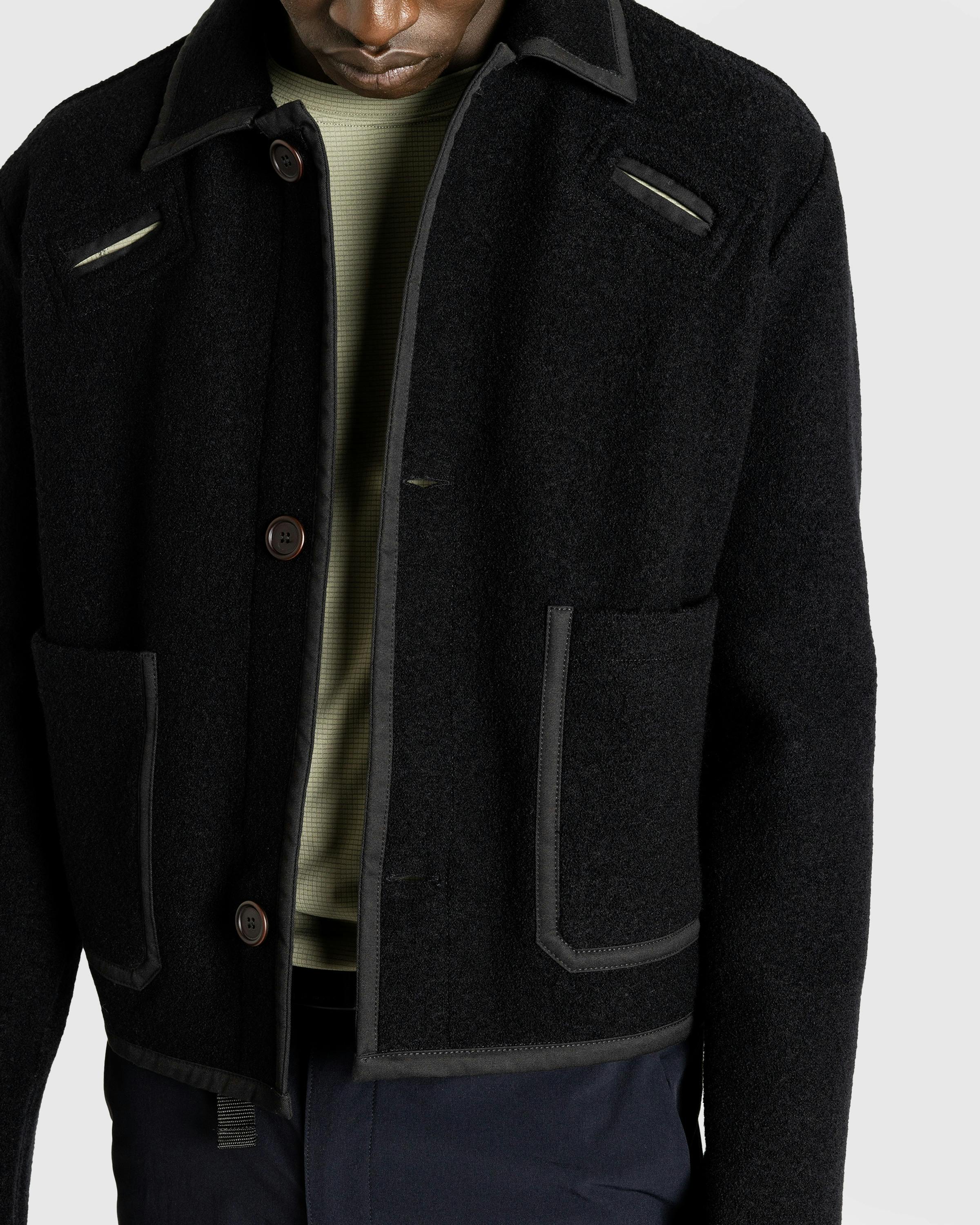 Diomene by Damir Doma – Boiled Wool Jacket - Down Jackets - Grey - Image 5