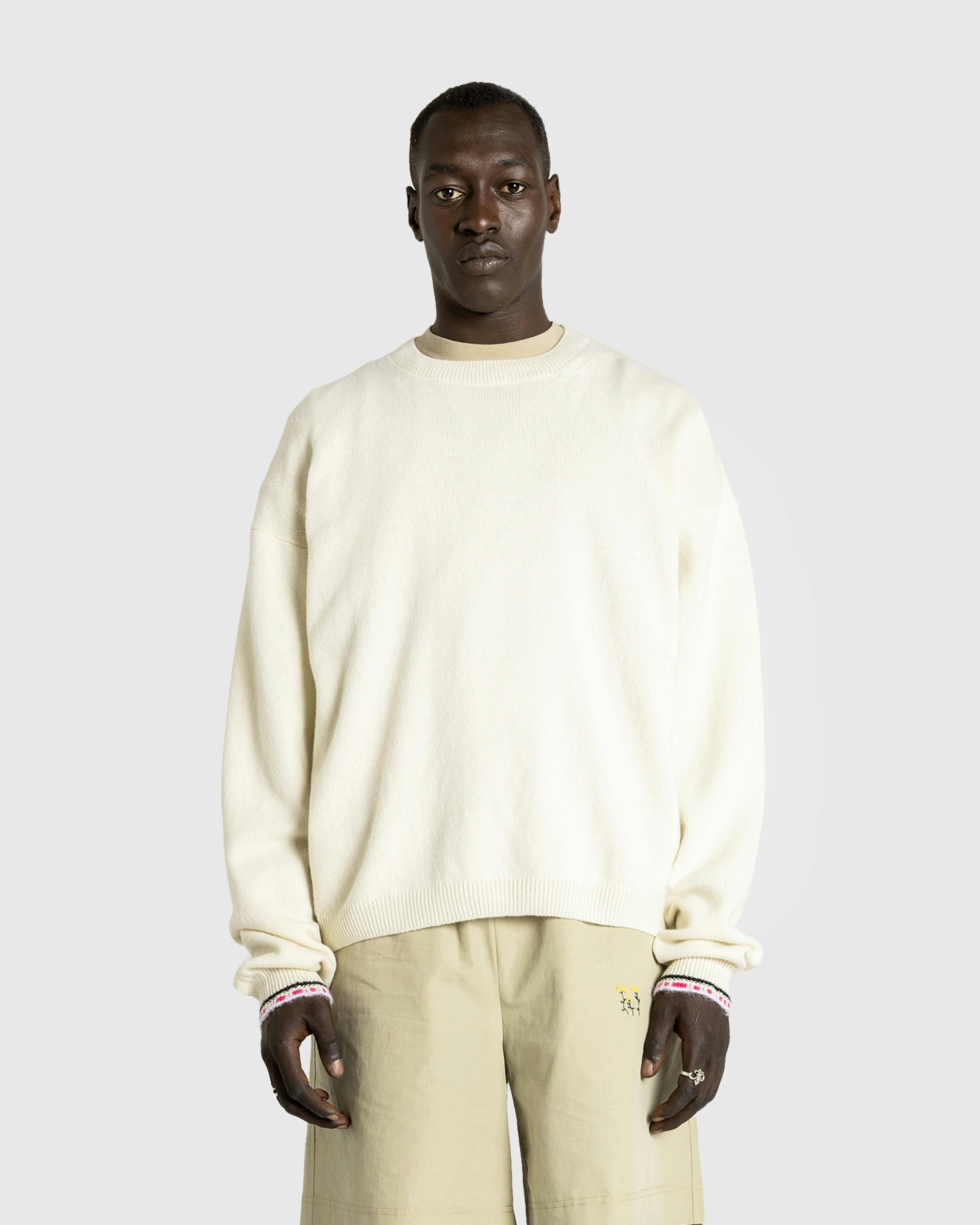 Diomene by Damir Doma – Cashmere Sweater - Crewnecks - White - Image 2