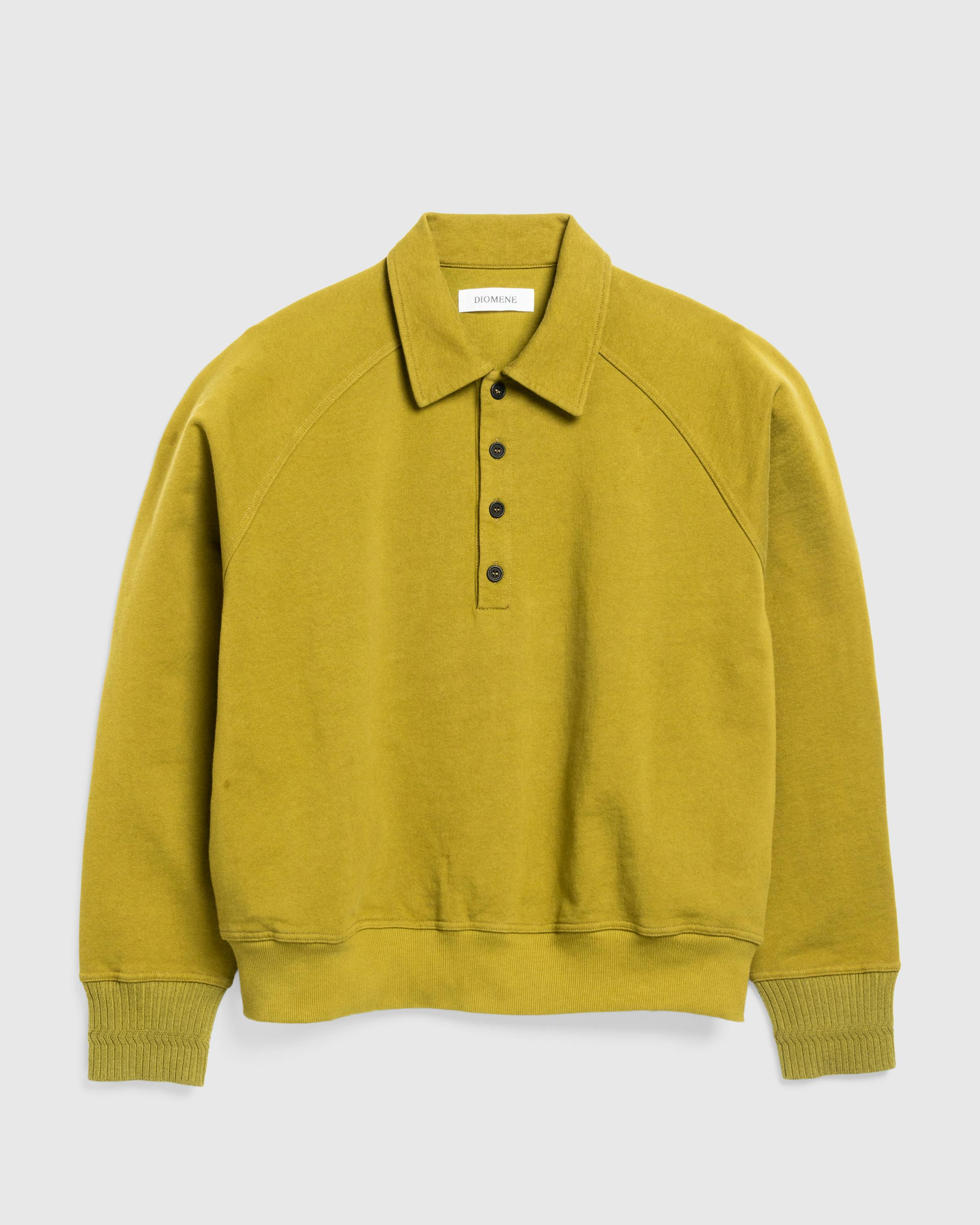 Diomene by Damir Doma – Heavy Jersey Polo - Polos - Green - Image 1