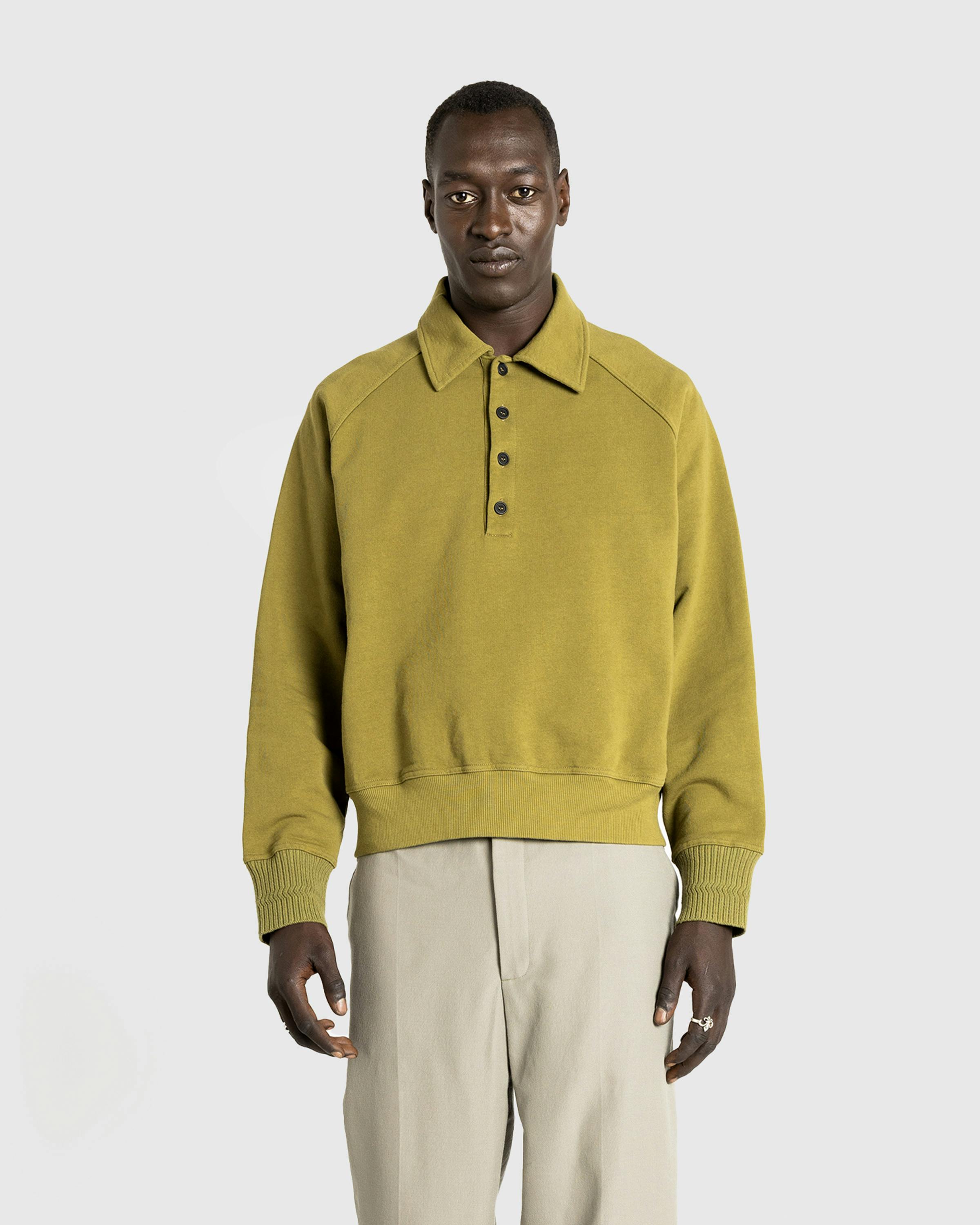 Diomene by Damir Doma – Heavy Jersey Polo - Polos - Green - Image 2