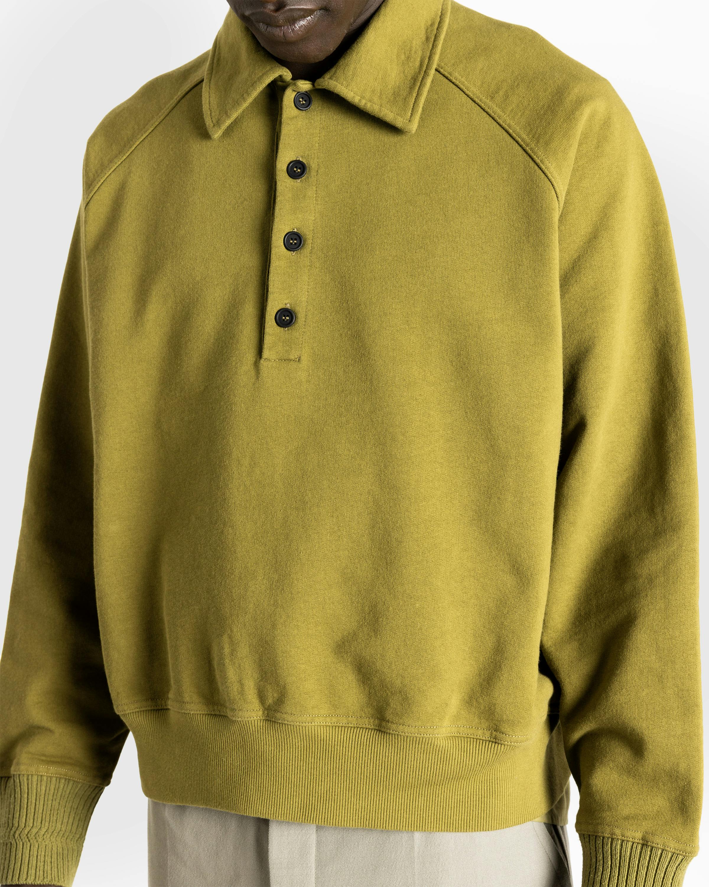 Diomene by Damir Doma – Heavy Jersey Polo - Polos - Green - Image 5