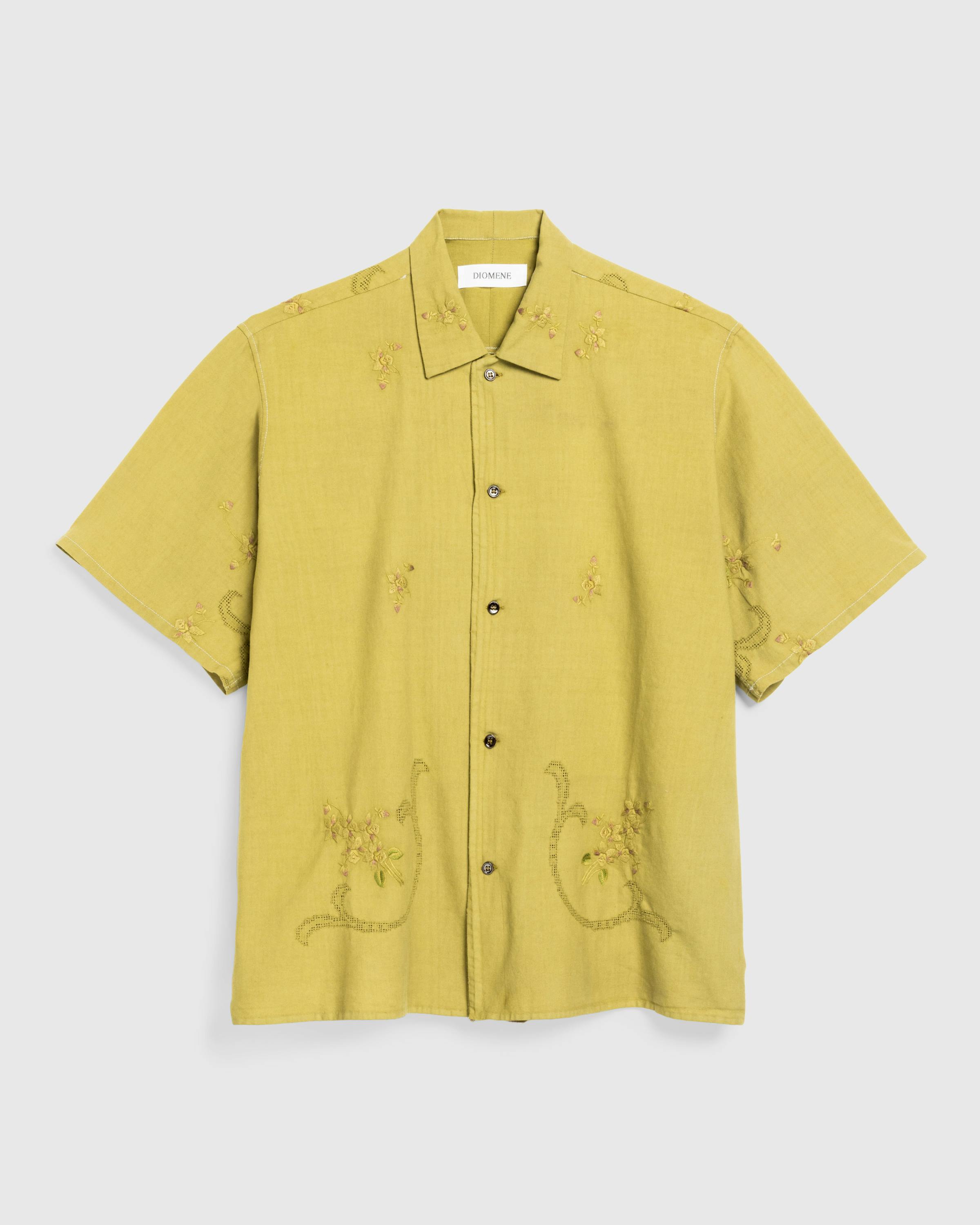 Diomene by Damir Doma – Short-Sleeve Shirt - Shortsleeve Shirts - Green - Image 1