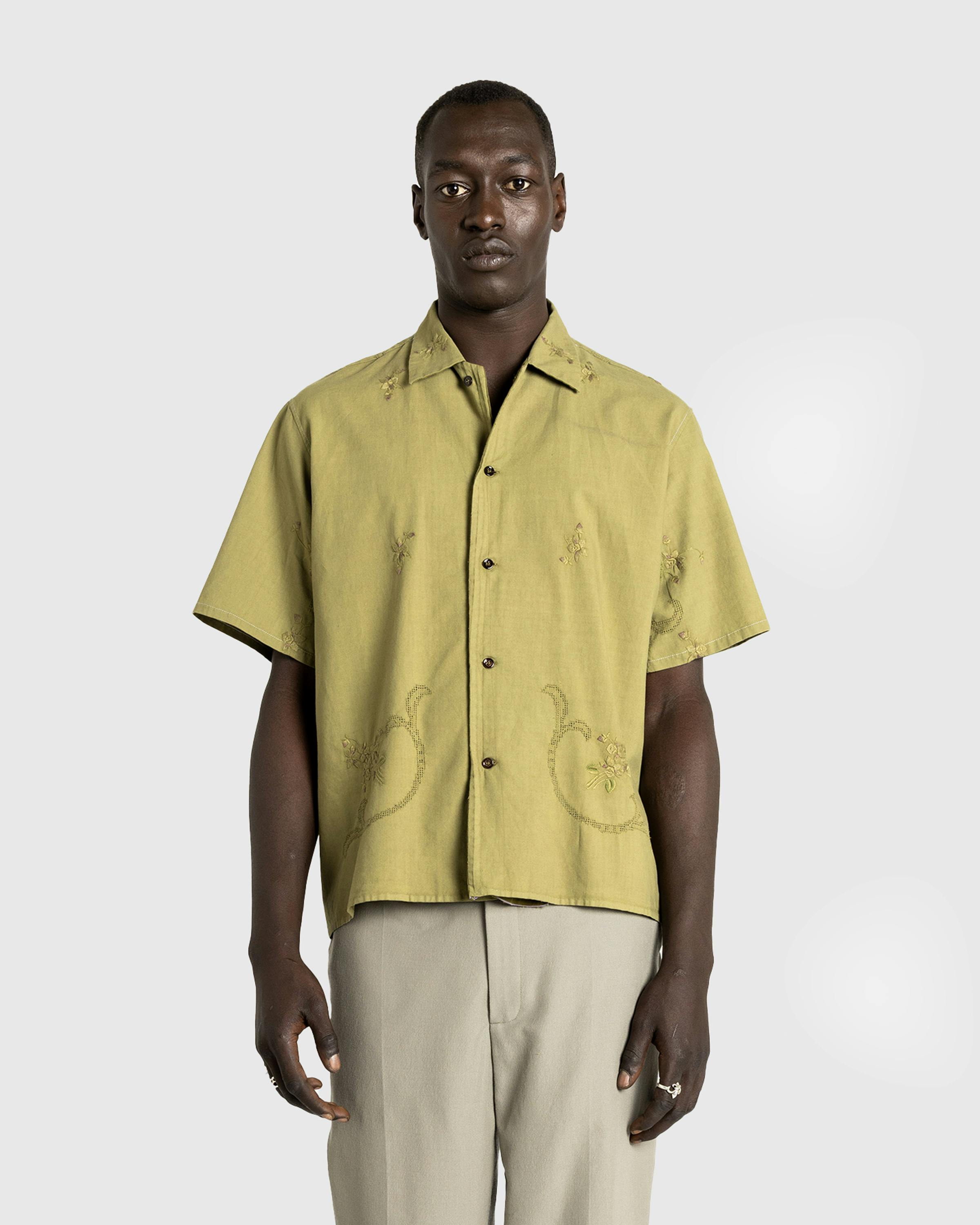 Diomene by Damir Doma – Short-Sleeve Shirt - Shortsleeve Shirts - Green - Image 2