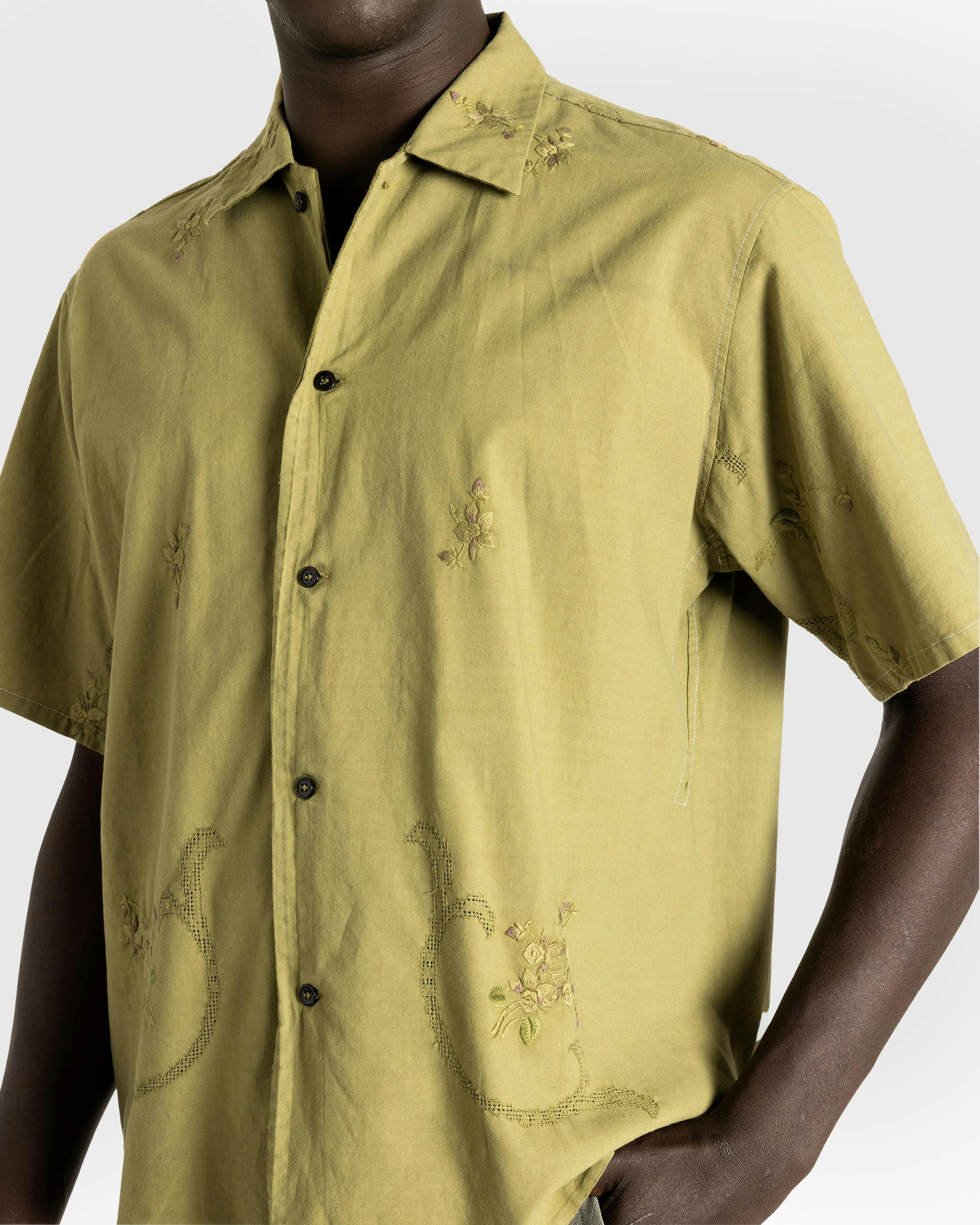 Diomene by Damir Doma – Short-Sleeve Shirt - Shortsleeve Shirts - Green - Image 5