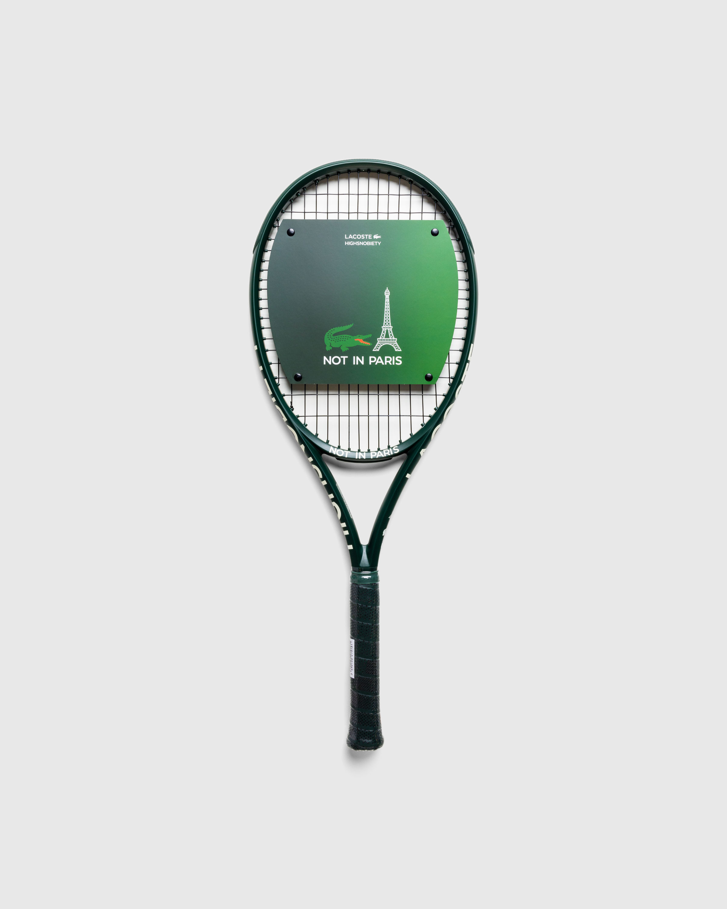 Lacoste x Highsnobiety – Not In Paris Tennis Racquet Green - Sports Gear - Green - Image 1
