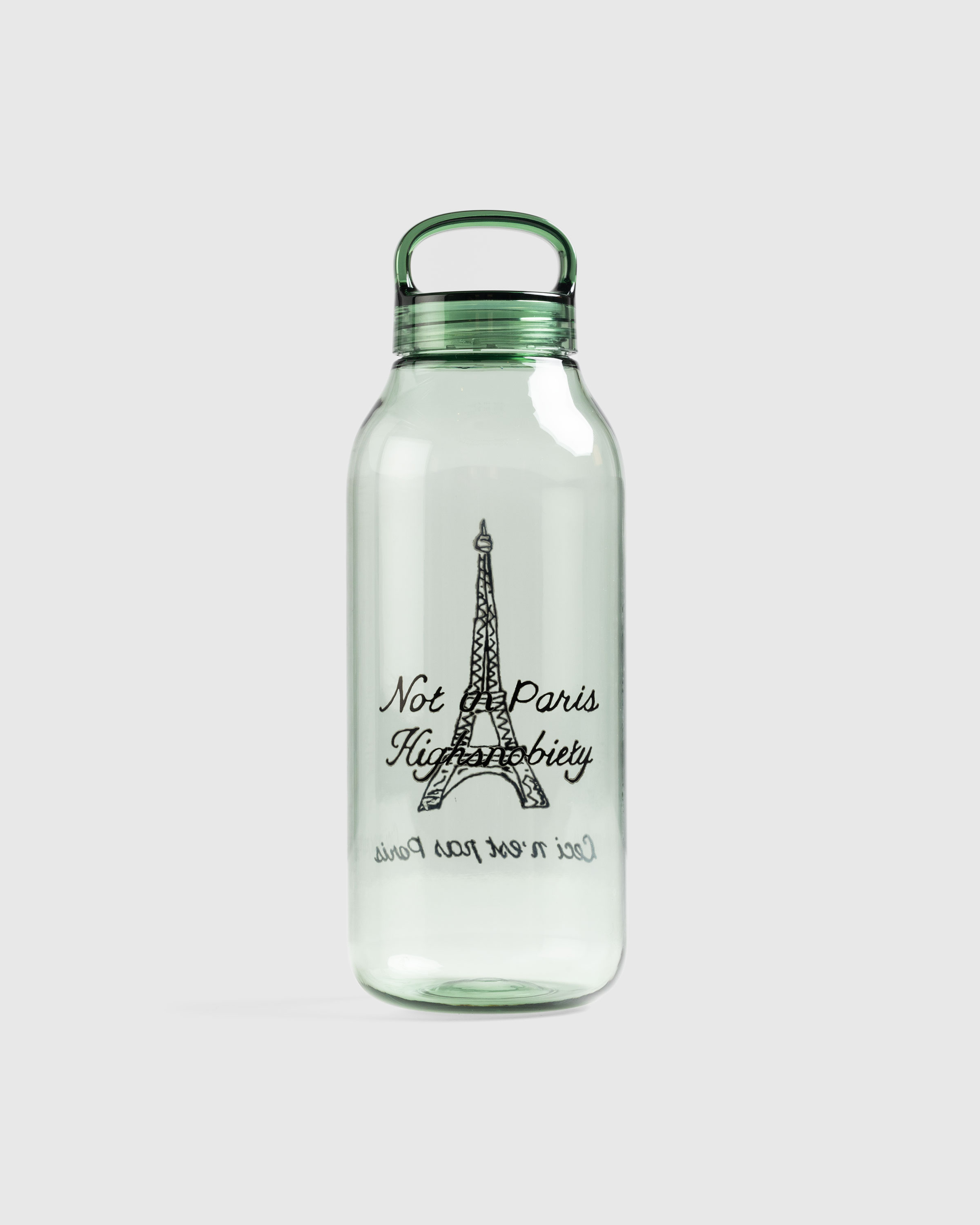 Highsnobiety – Not In Paris Water Bottle Light Green - Bottles & Bowls - Green - Image 2