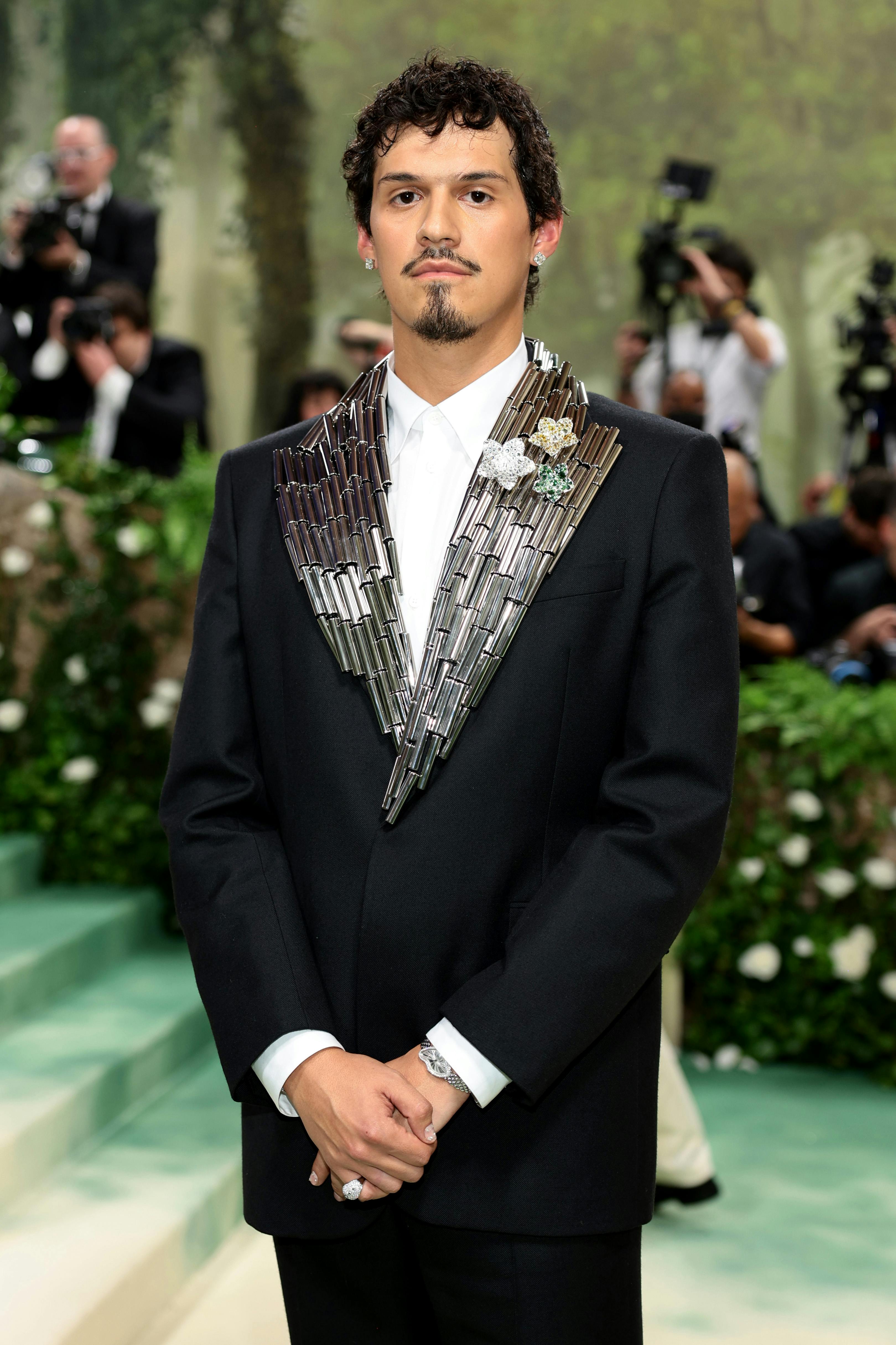 Omar Apollo Met Gala 2024 Cartier Crash