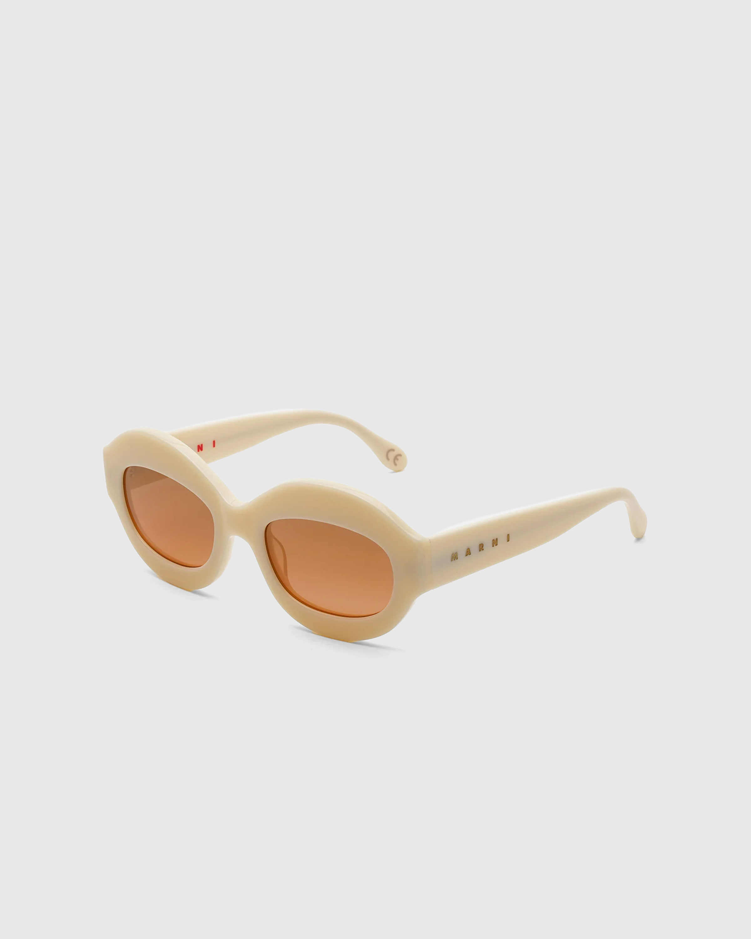 Marni x retrosuperfuture – Ik Kil Cenote Panna - Sunglasses - Beige - Image 4