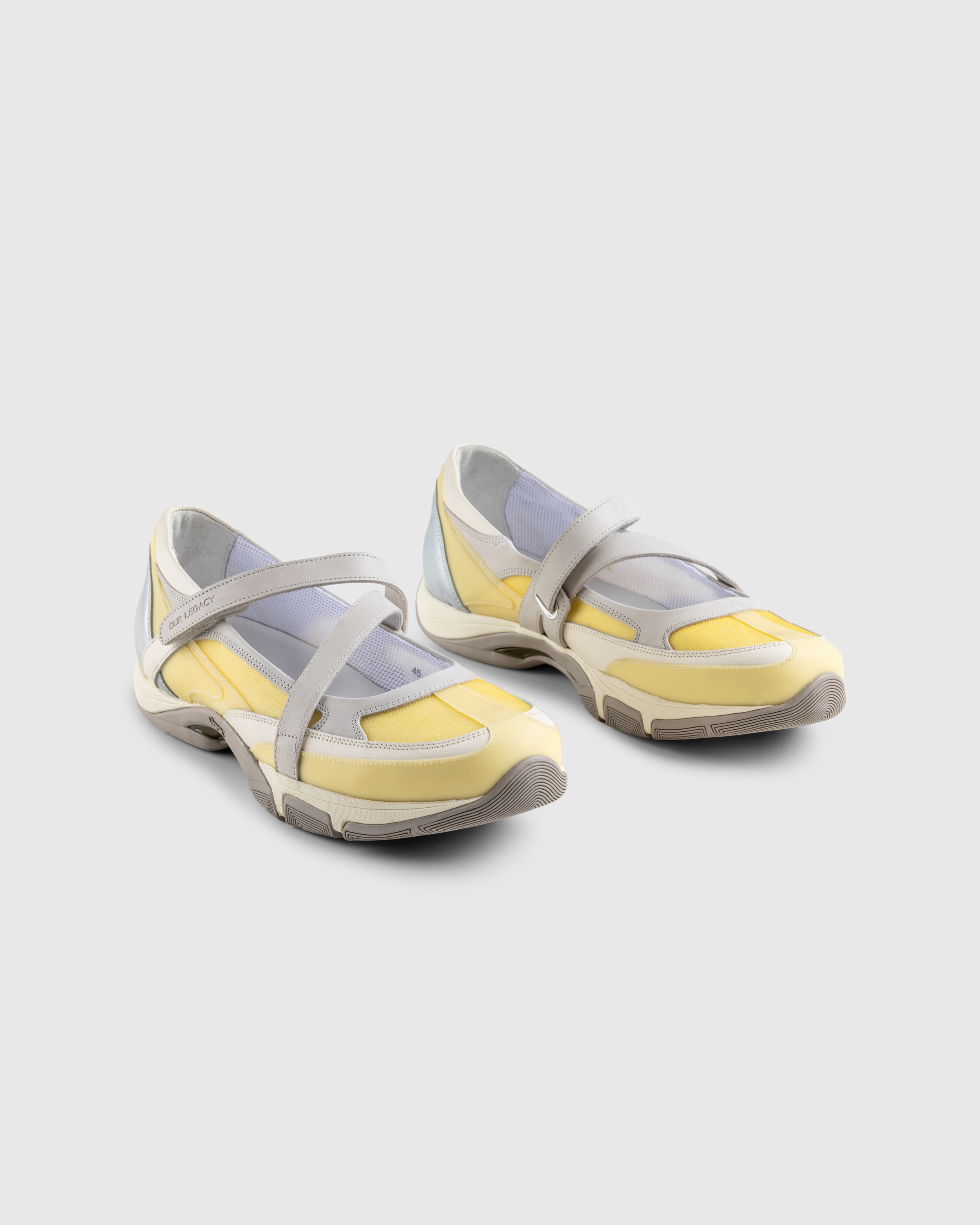 Our Legacy – Sweetheart Sport Technical Acid Leather - Shoes - Yellow - Image 3
