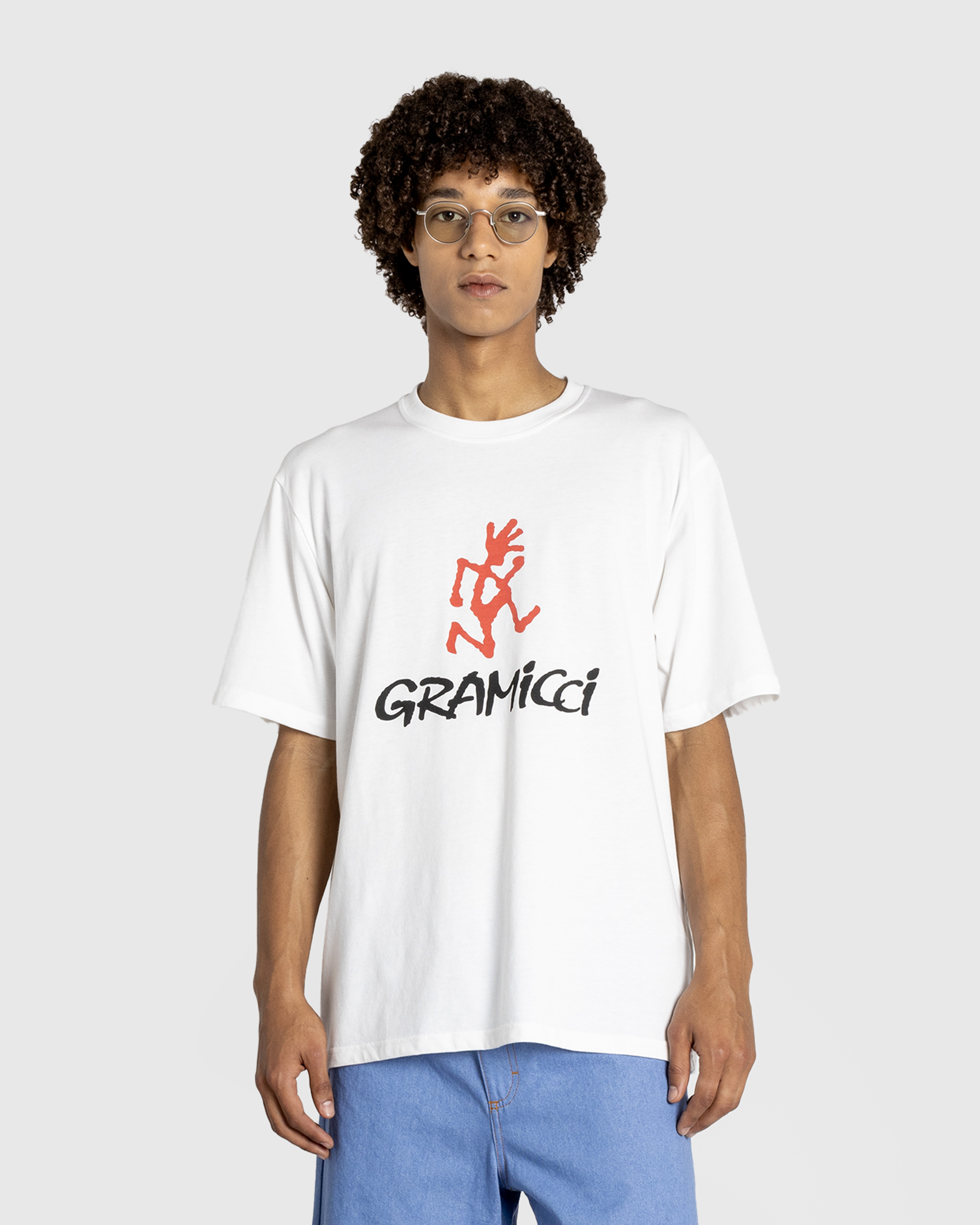 Gramicci – Logo Tee White - Tops - White - Image 2