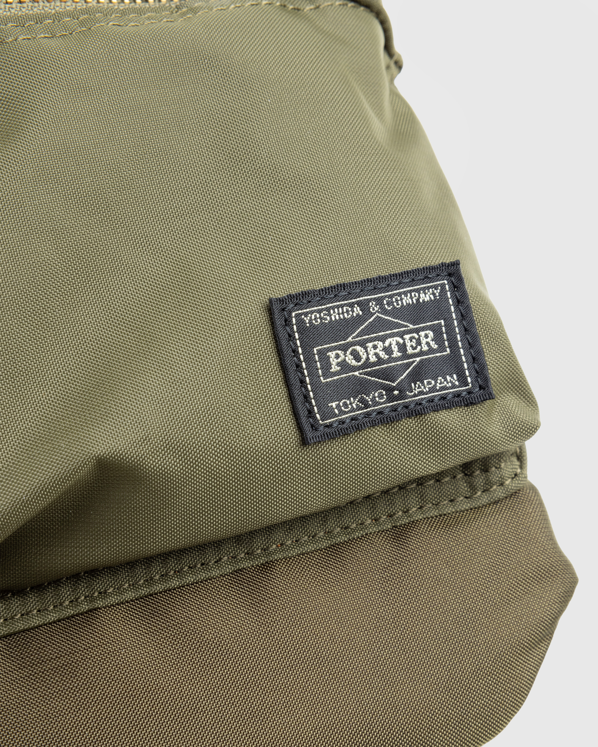 Porter-Yoshida & Co. – Force Shoulder Bag Olive Drab - Shoulder Bags - Green - Image 4