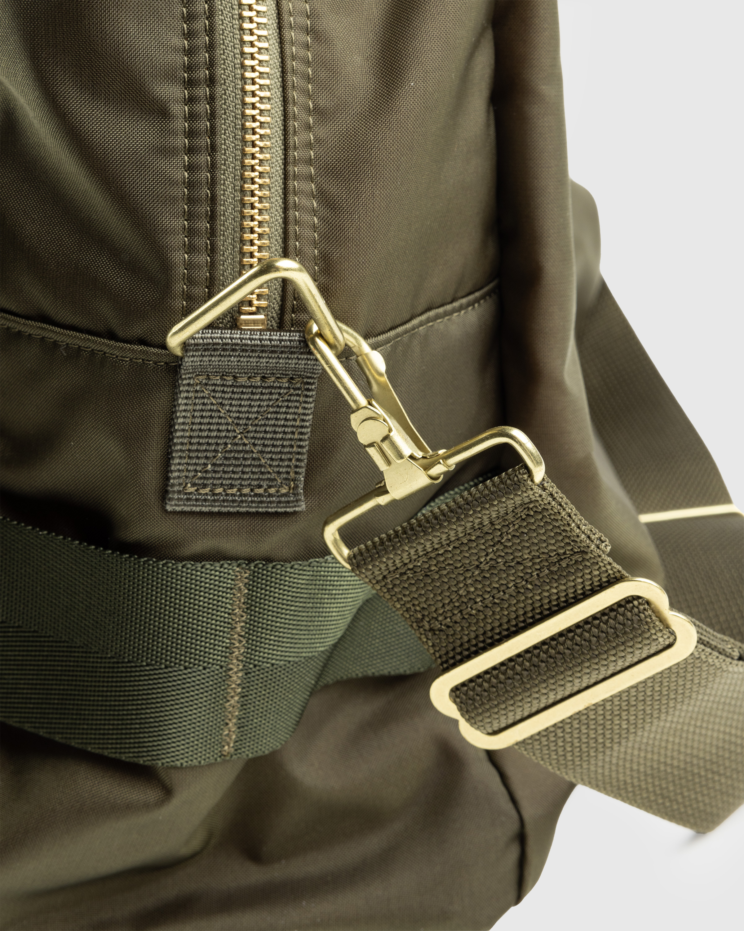 Porter-Yoshida & Co. – Force 2Way Duffle Bag Olive Drab - Shoulder Bags - Green - Image 8