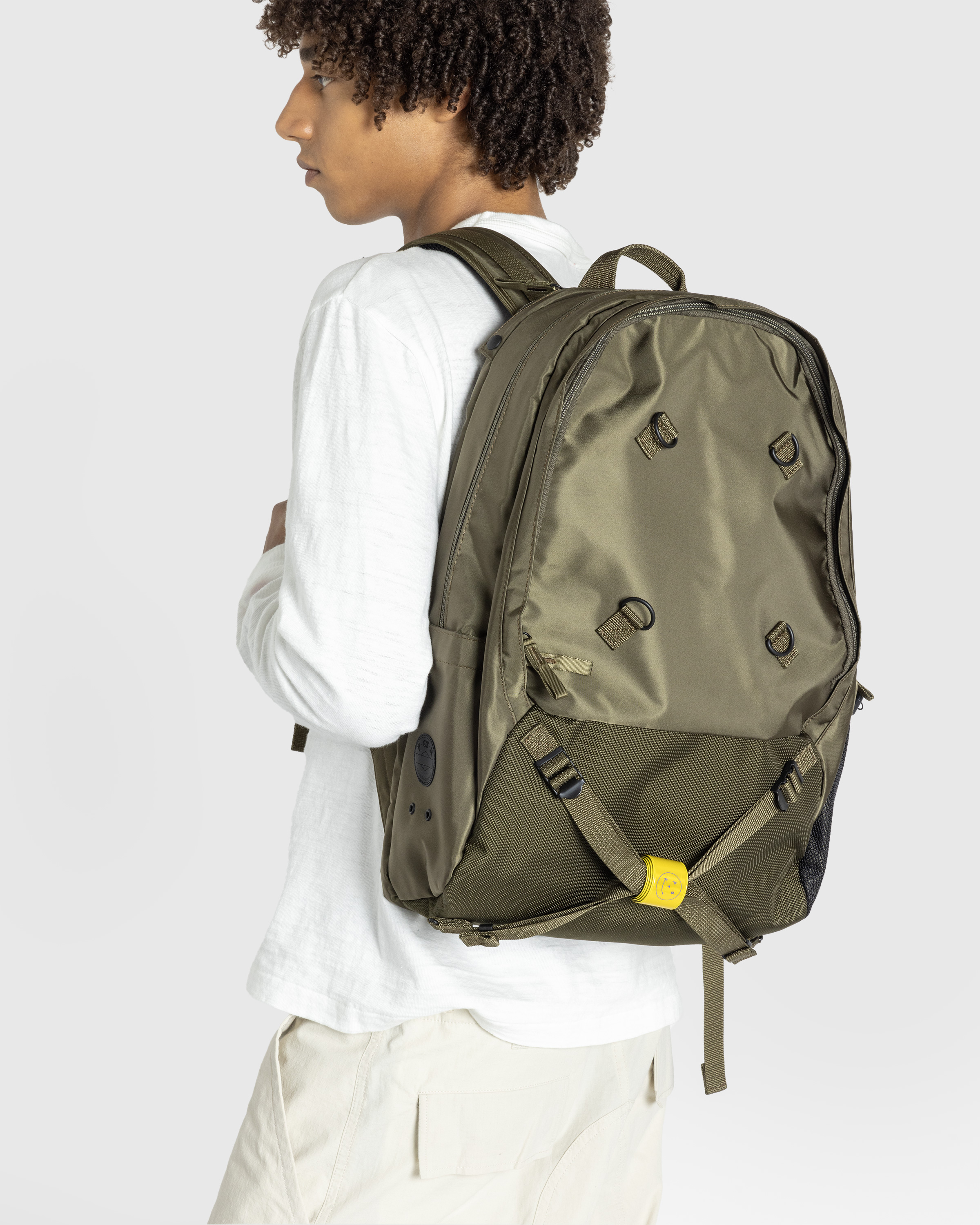 Porter-Yoshida & Co. – POTR Ride Daypack With Bicycle Chain Olive Green - Backpacks - Green - Image 4