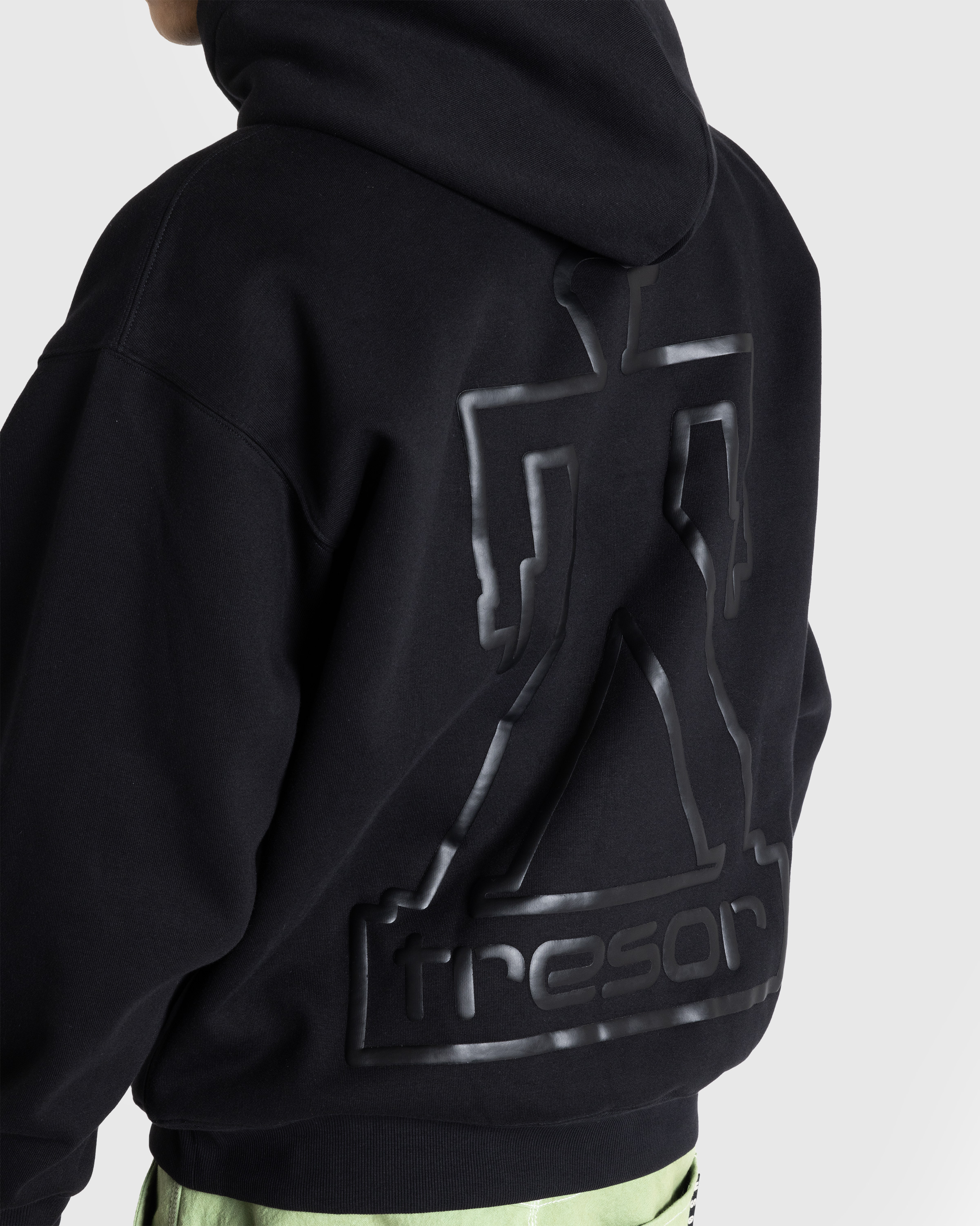 Carhartt WIP x Tresor – Basement Hooded Sweatshirt Black/Grey - Sweats - Black - Image 5
