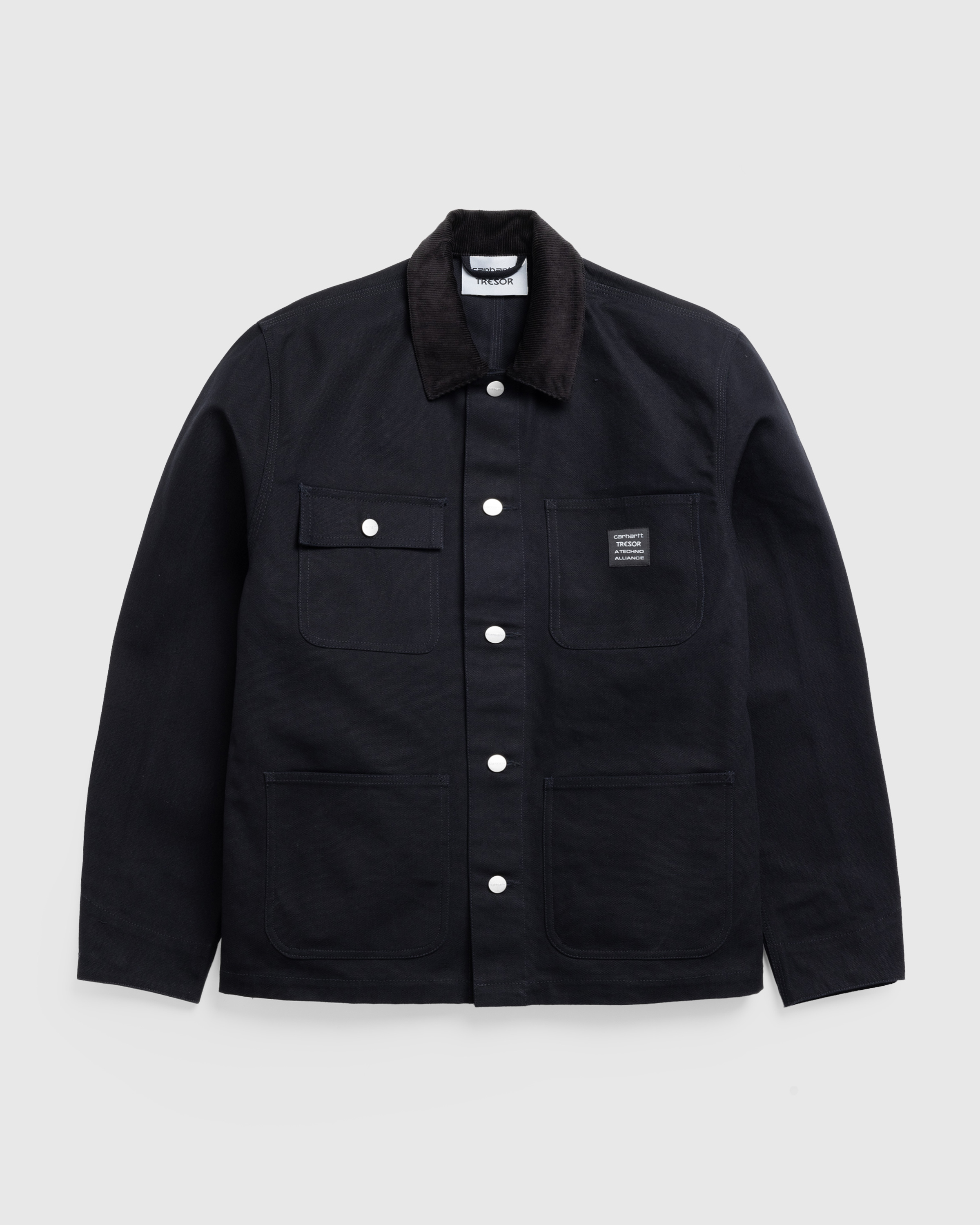 Carhartt WIP x Tresor – Way Of The Light Michigan Coat Black/Dark Grey Reflective - Outerwear - Black - Image 1