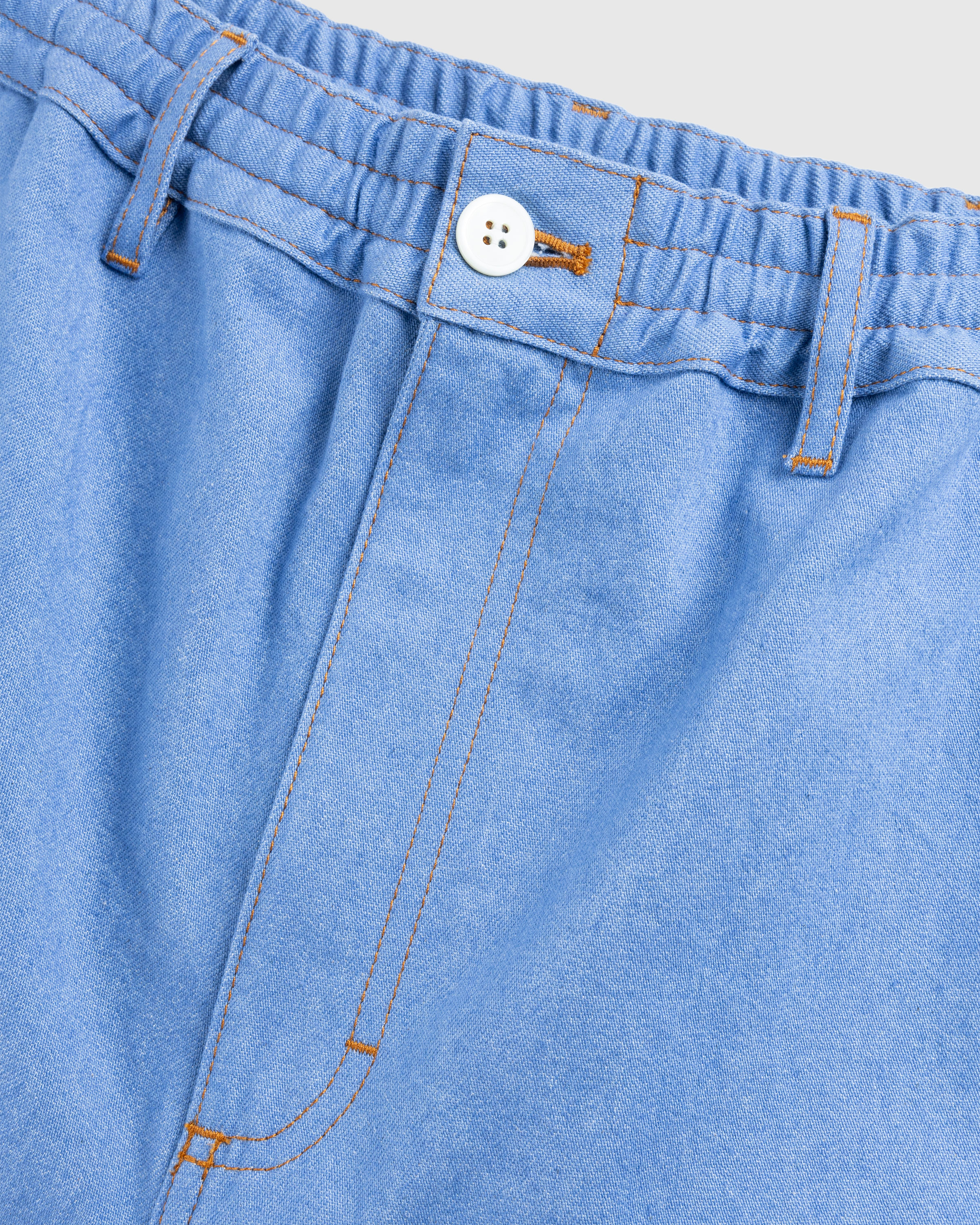 Marni – Cotton Shorts Azure - Trousers - Blue - Image 6