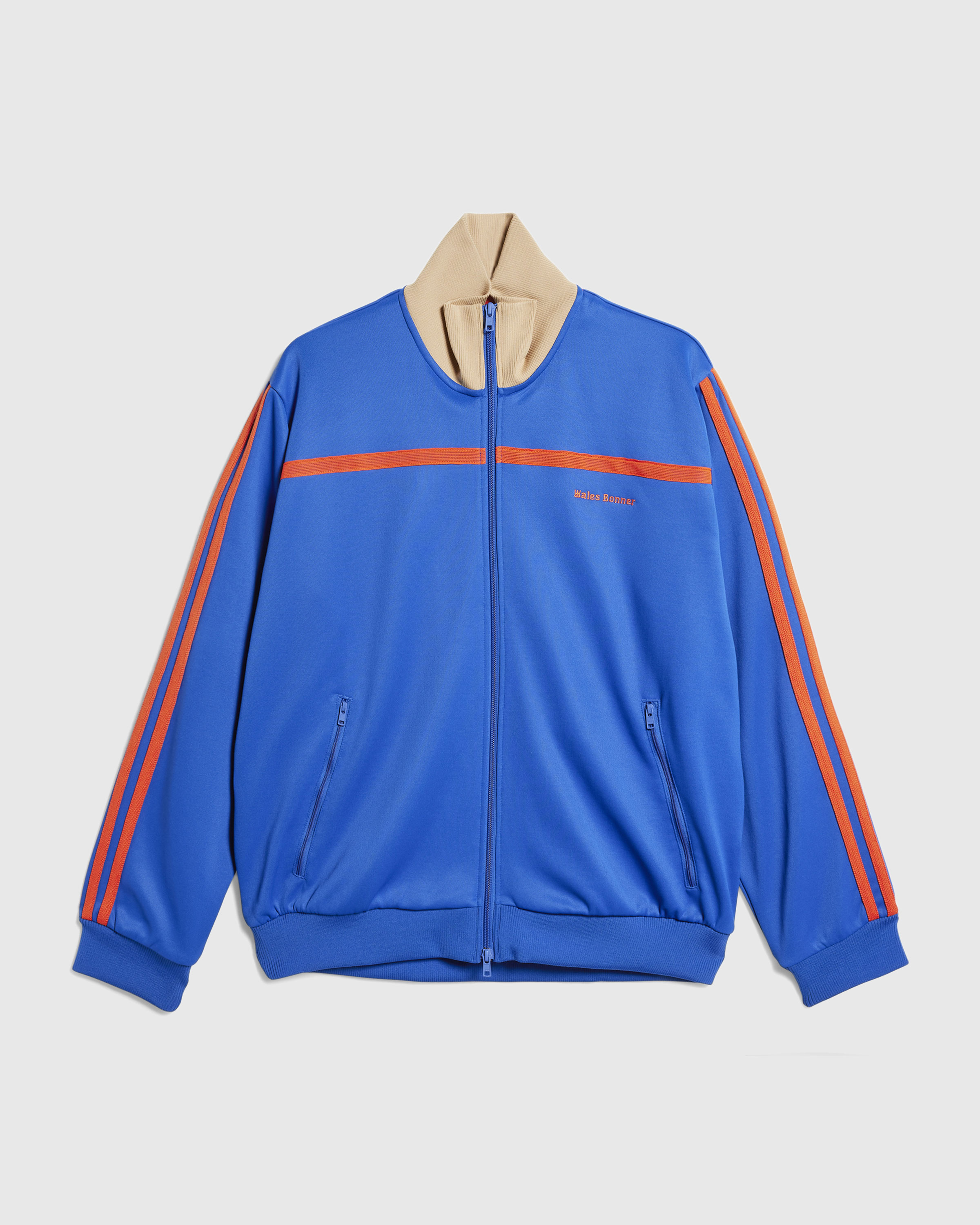 Adidas x Wales Bonner – Jersey Track Top Royal Blue - Track Jackets - Blue - Image 1