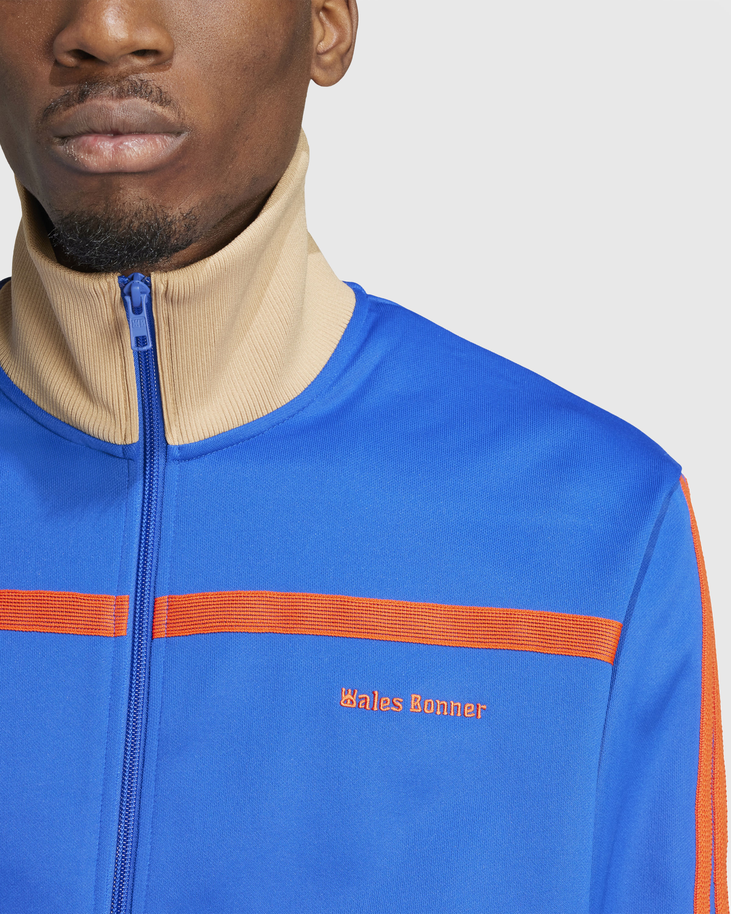Adidas x Wales Bonner – Jersey Track Top Royal Blue - Track Jackets - Blue - Image 6