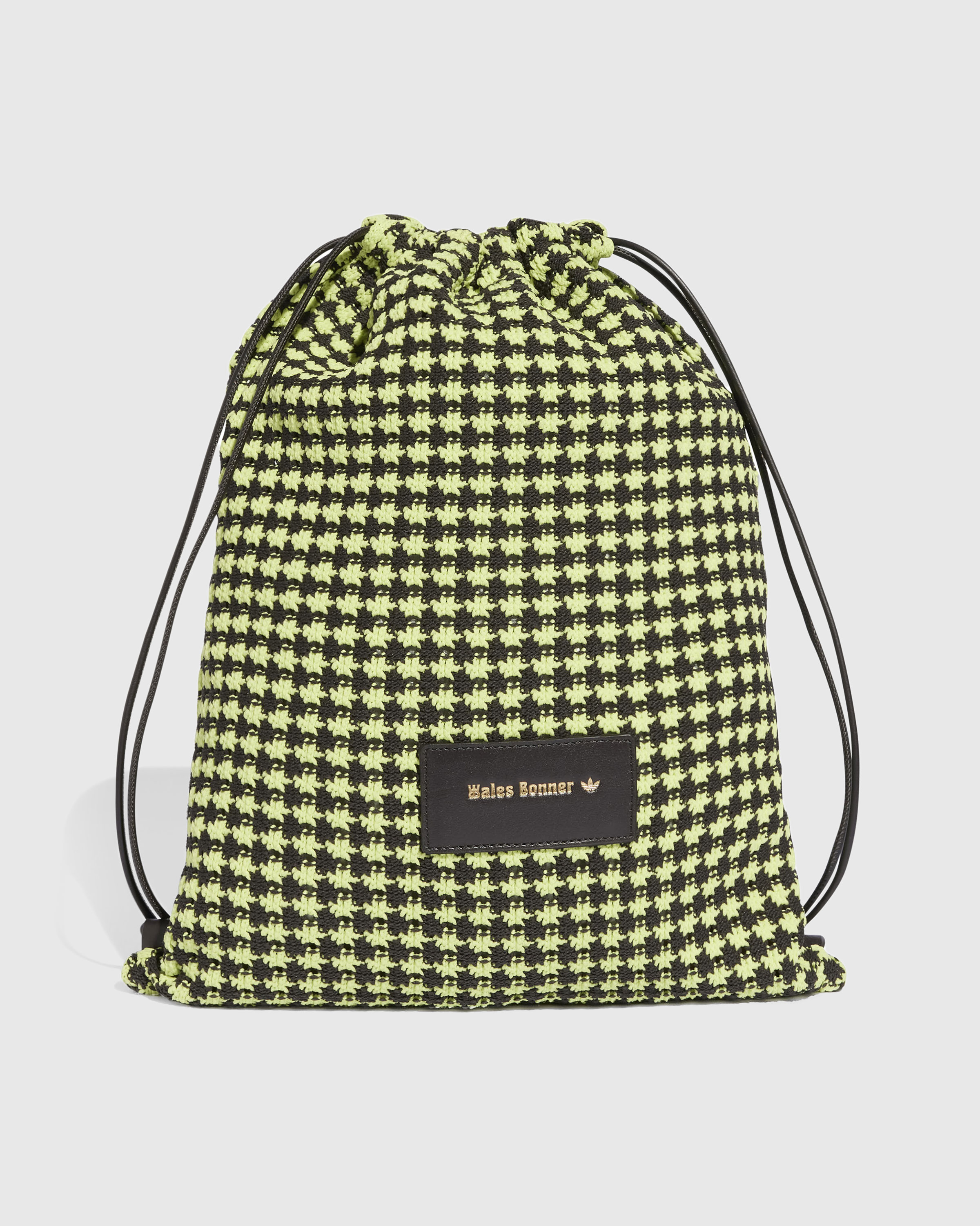 Adidas x Wales Bonner – Crochet Bag Semi Frozen Yellow/Night Brown - Shoulder Bags - Yellow - Image 1