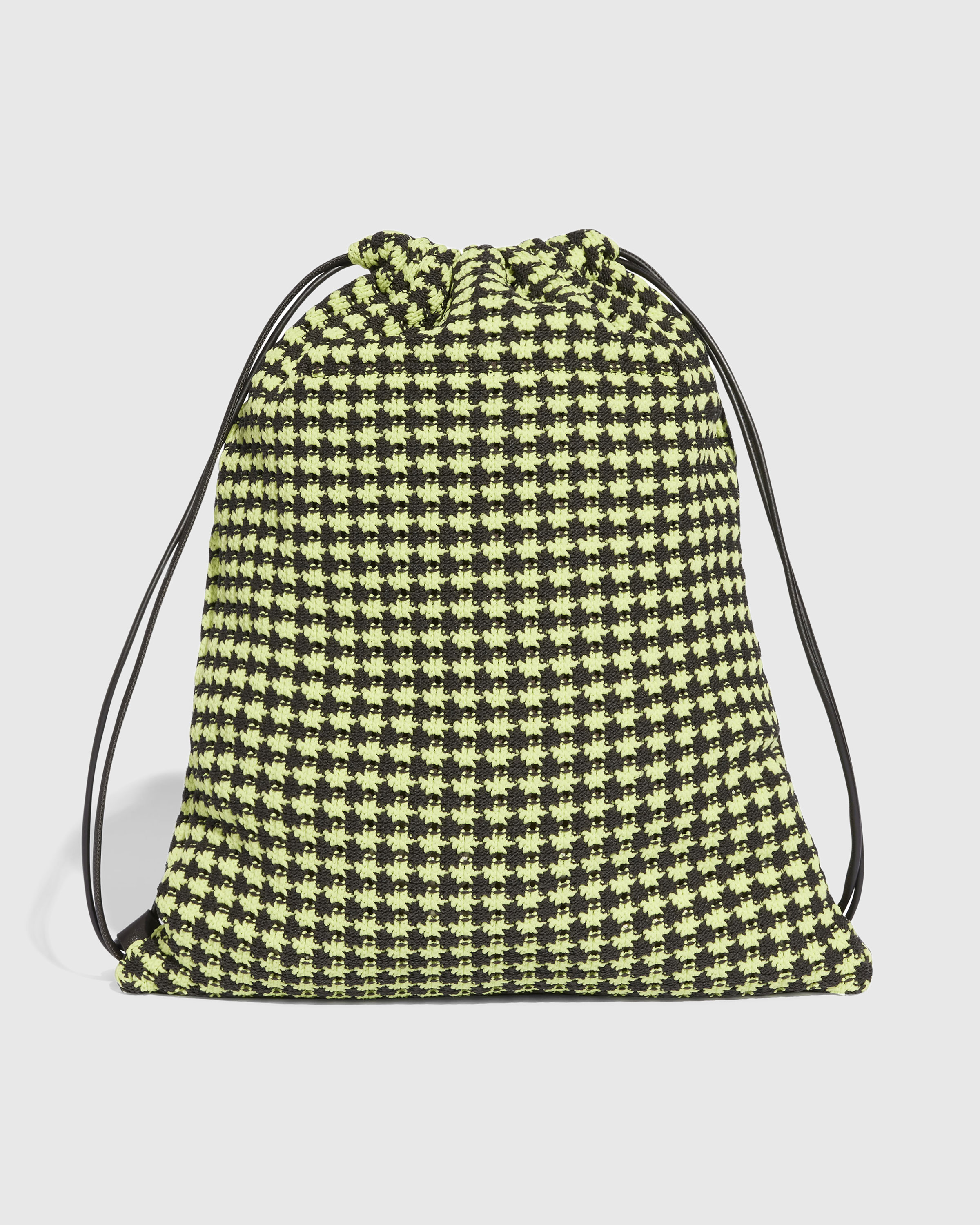 Adidas x Wales Bonner – Crochet Bag Semi Frozen Yellow/Night Brown - Shoulder Bags - Yellow - Image 3