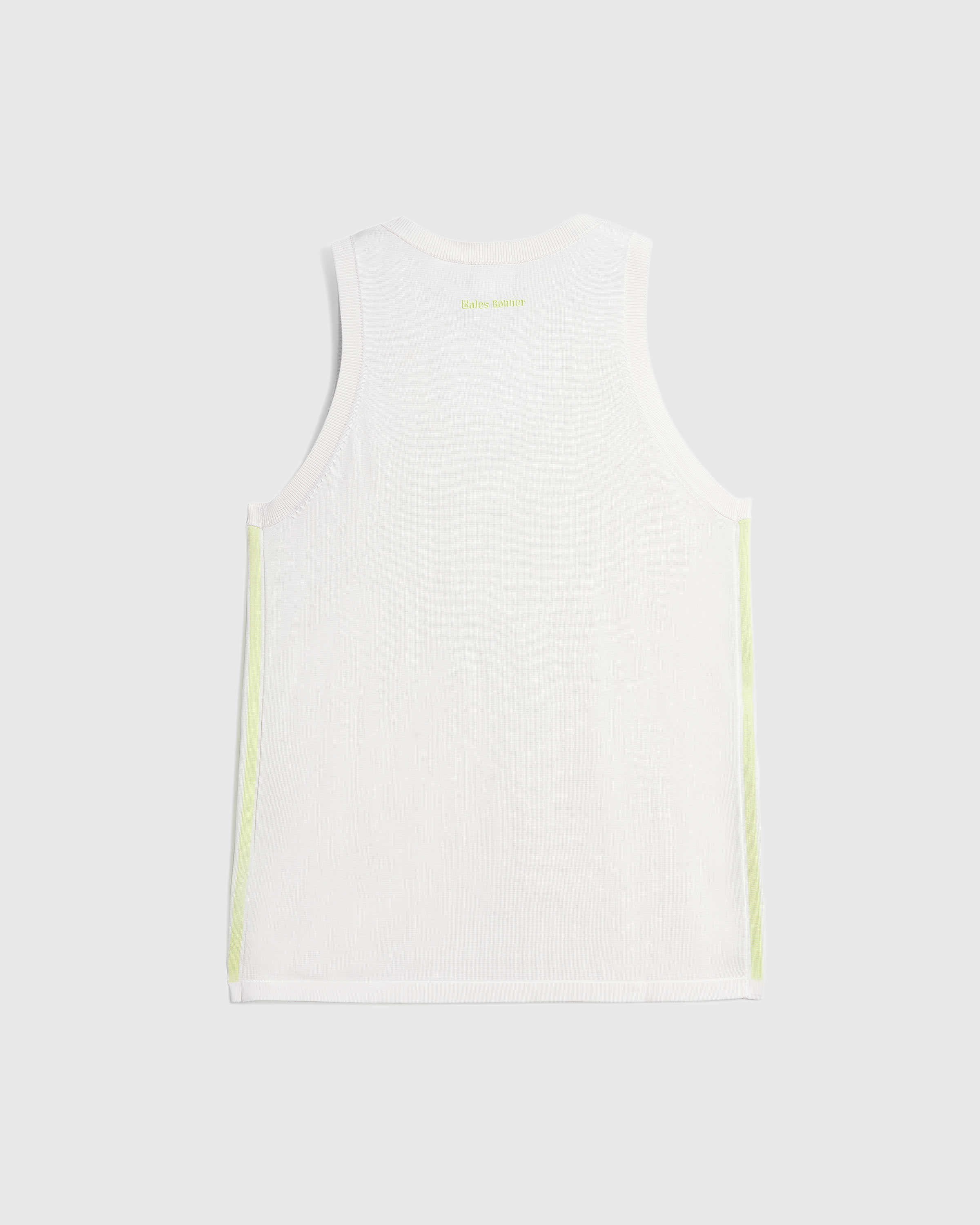 Adidas x Wales Bonner – Knit Vest Chalk White/Semi Frozen Yellow - Tank Tops - White - Image 4