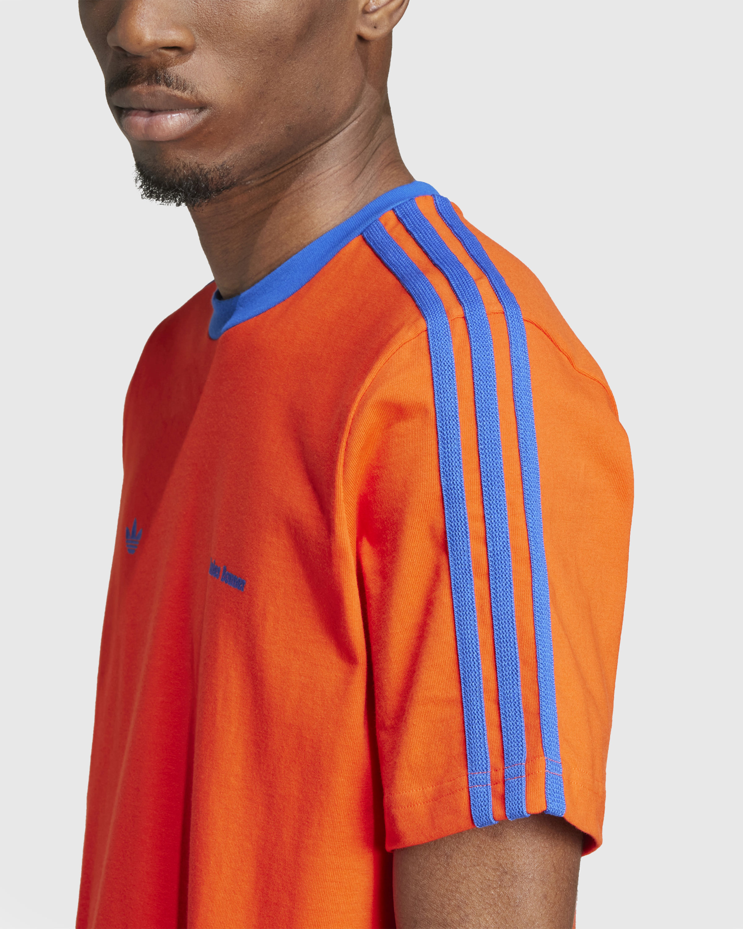 Adidas x Wales Bonner – Short-Sleeve Tee Bold Orange/Team Royal Blue - T-Shirts - Orange - Image 5