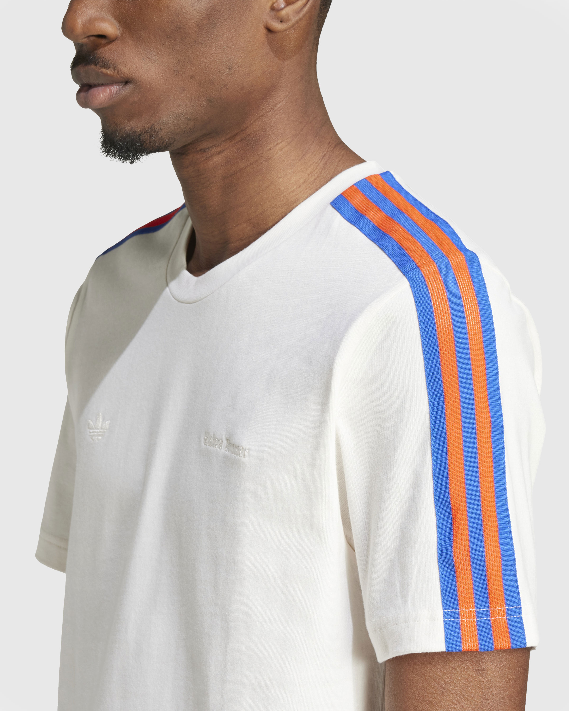 Adidas x Wales Bonner – Short-Sleeve Tee Chalk White - T-Shirts - White - Image 5