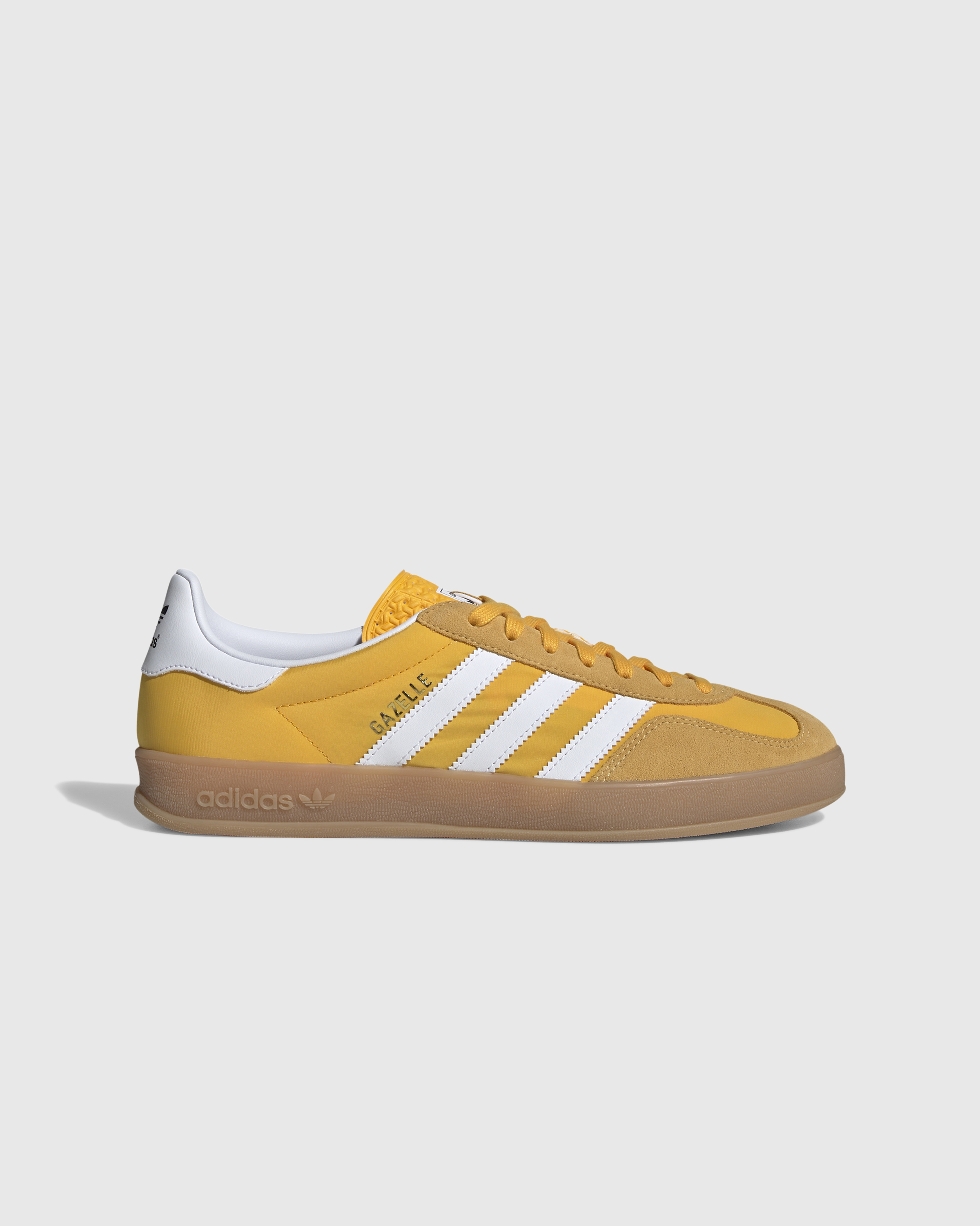 Adidas – Gazelle Indoor Yellow/White - Low Top Sneakers - Yellow - Image 1