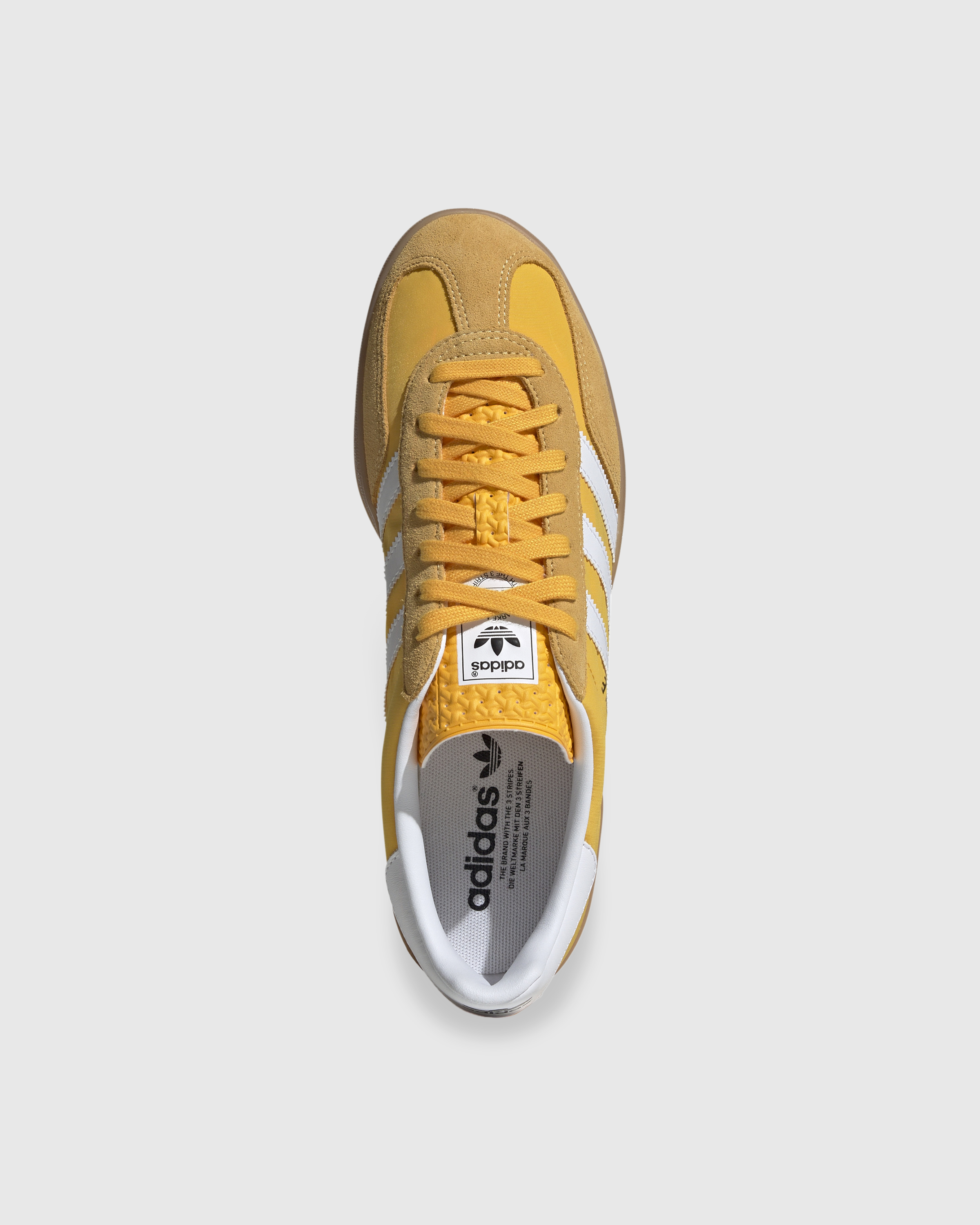 Adidas – Gazelle Indoor Yellow/White - Low Top Sneakers - Yellow - Image 5
