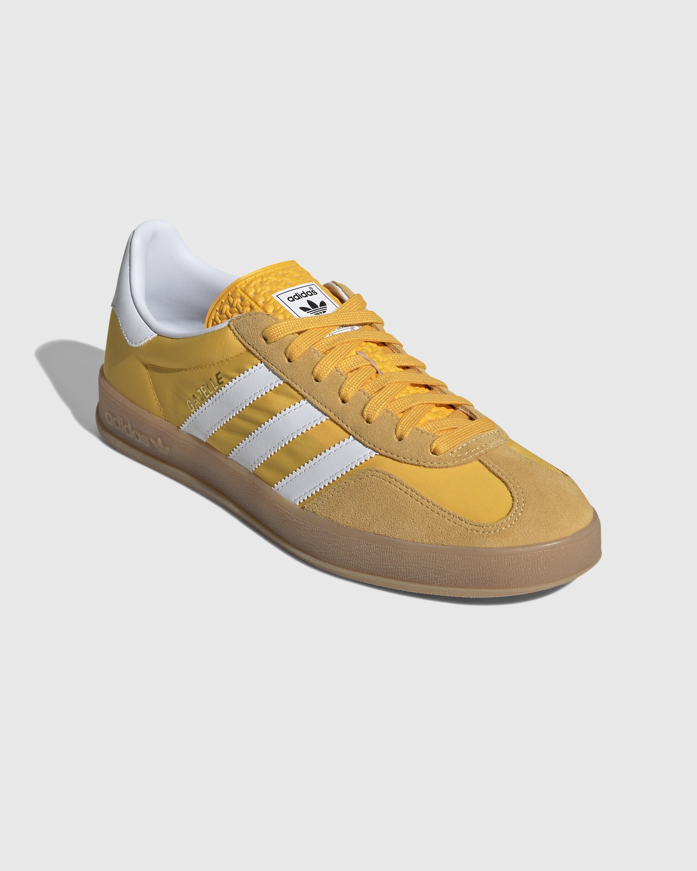 Adidas – Gazelle Indoor Yellow/White - Low Top Sneakers - Yellow - Image 3
