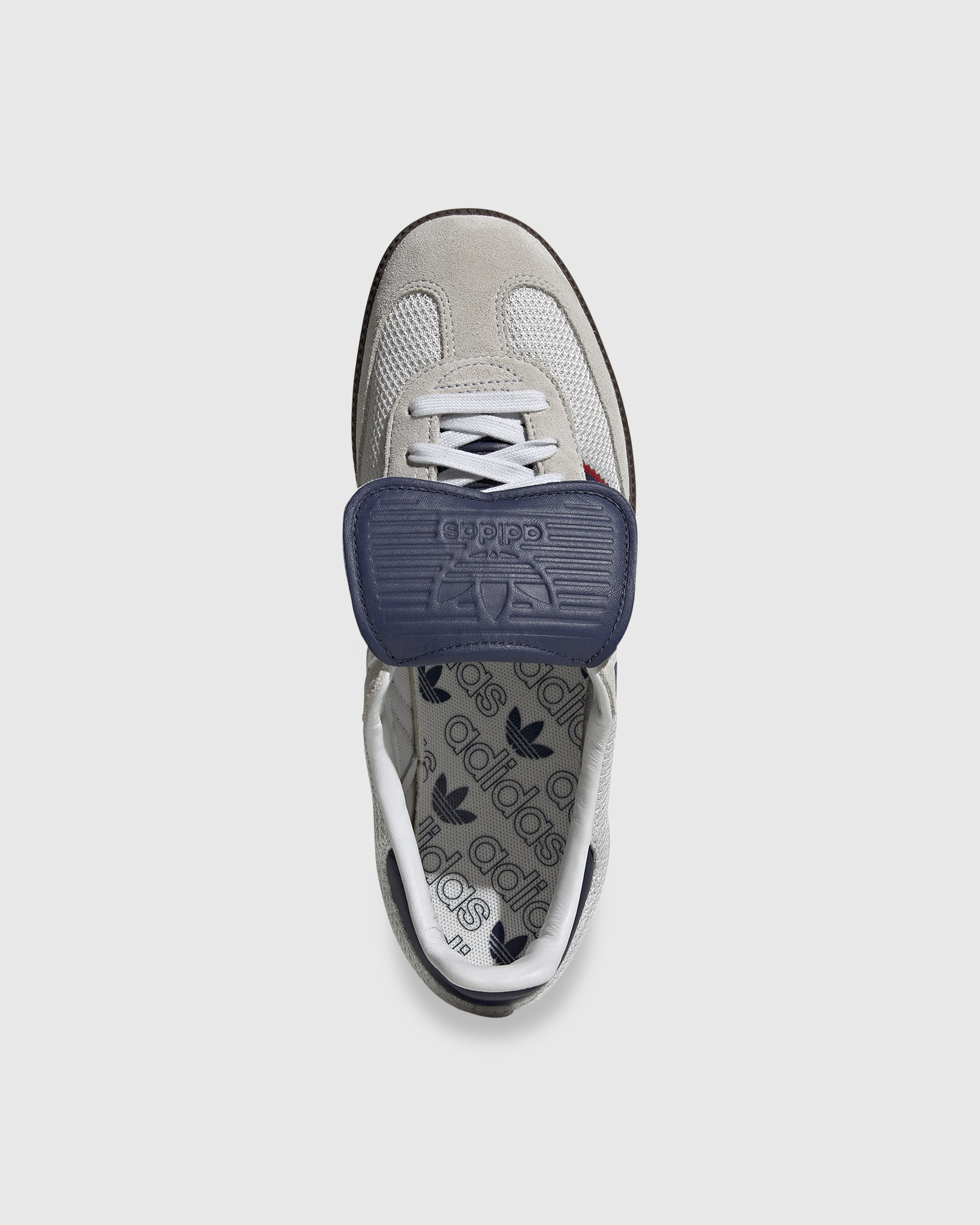 Adidas – Samba LT White/Blue/Gum - Low Top Sneakers - White - Image 5