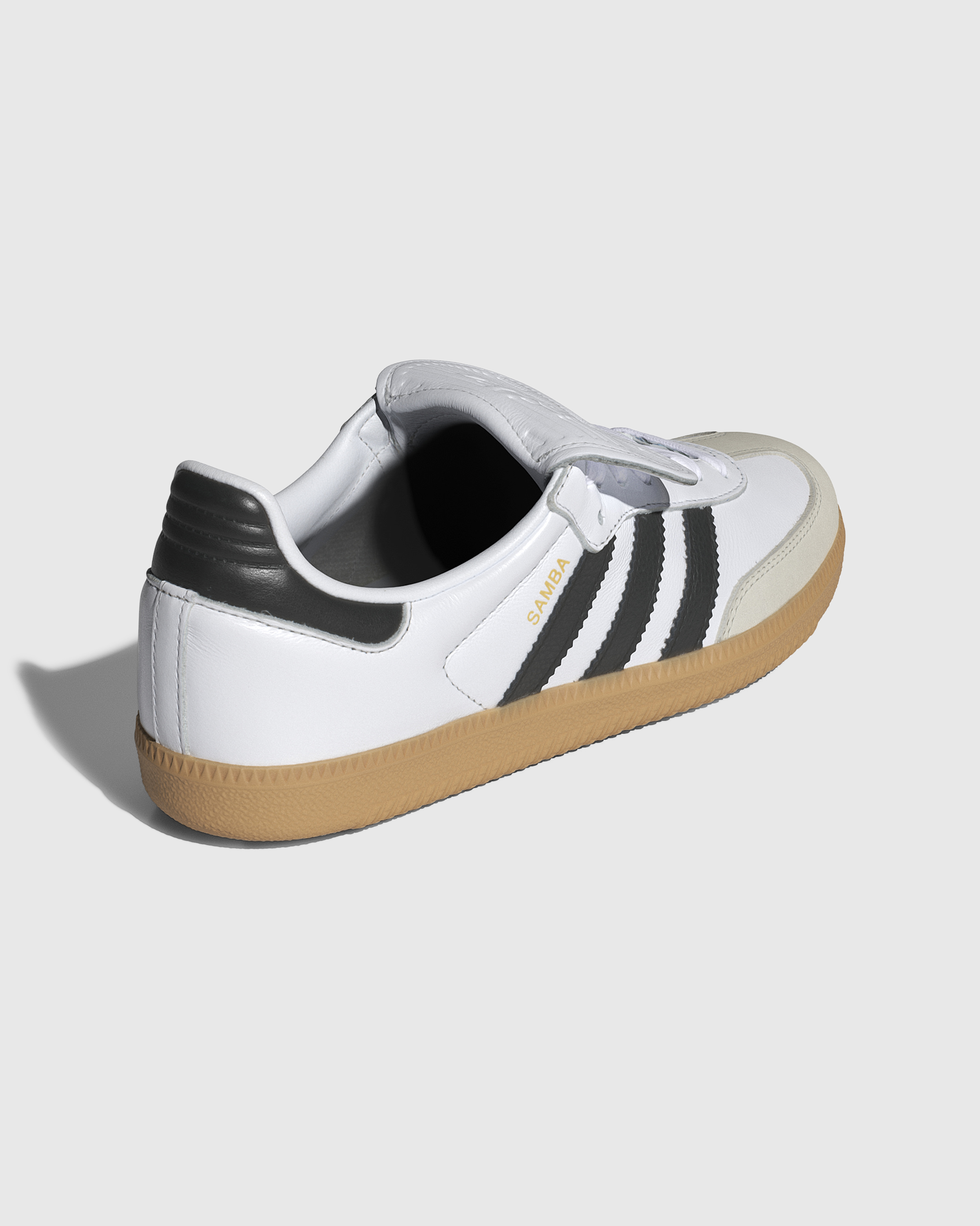 Adidas – Samba LT W White/Black/Gold - Low Top Sneakers - White - Image 4