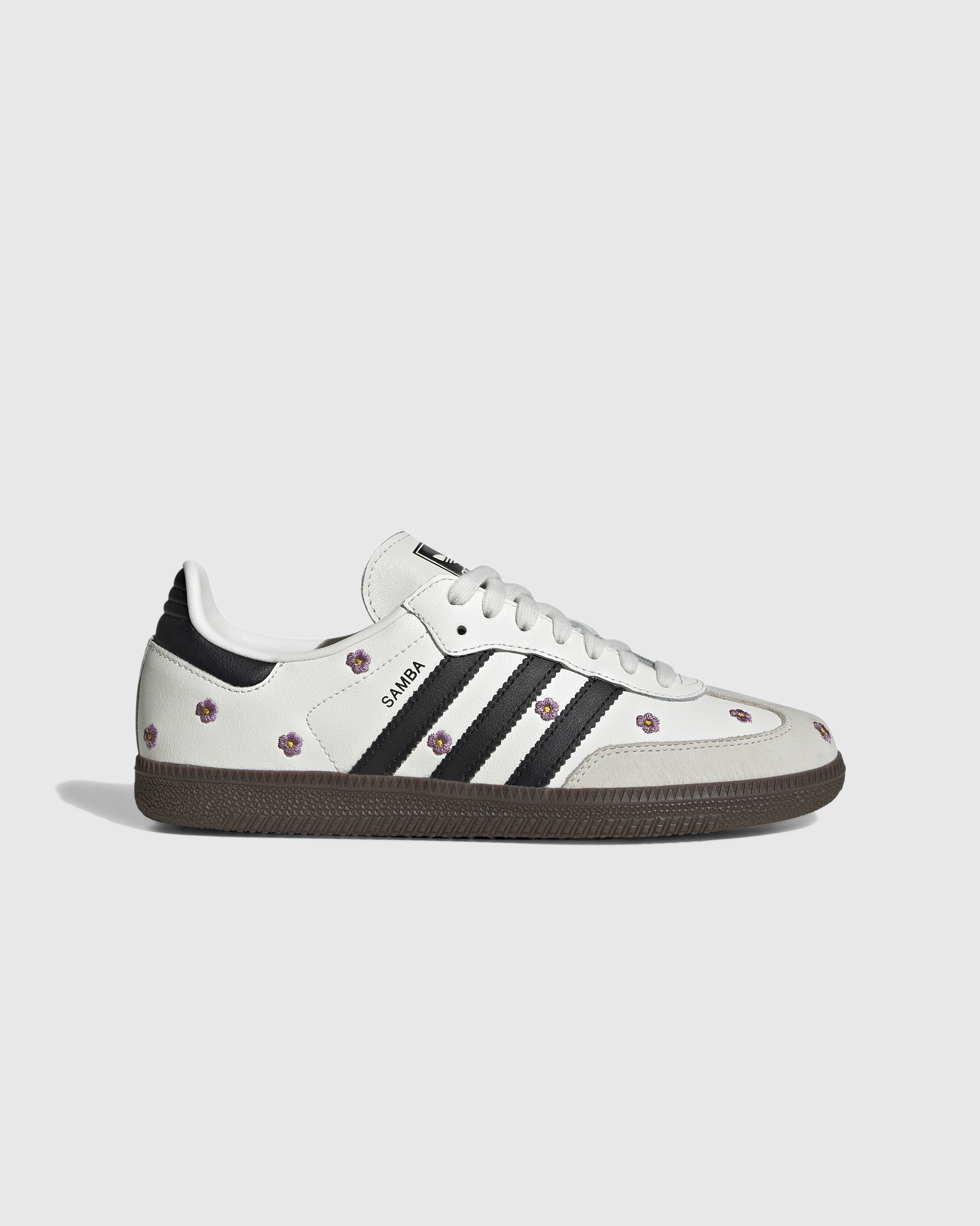 Adidas – Samba OG W White/Black/Gum - Low Top Sneakers - White - Image 1