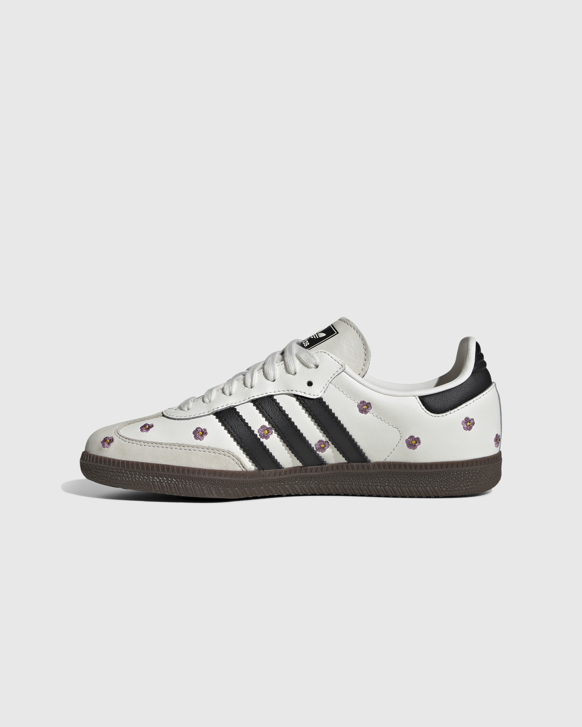 Adidas – Samba OG W White/Black/Gum - Low Top Sneakers - White - Image 2