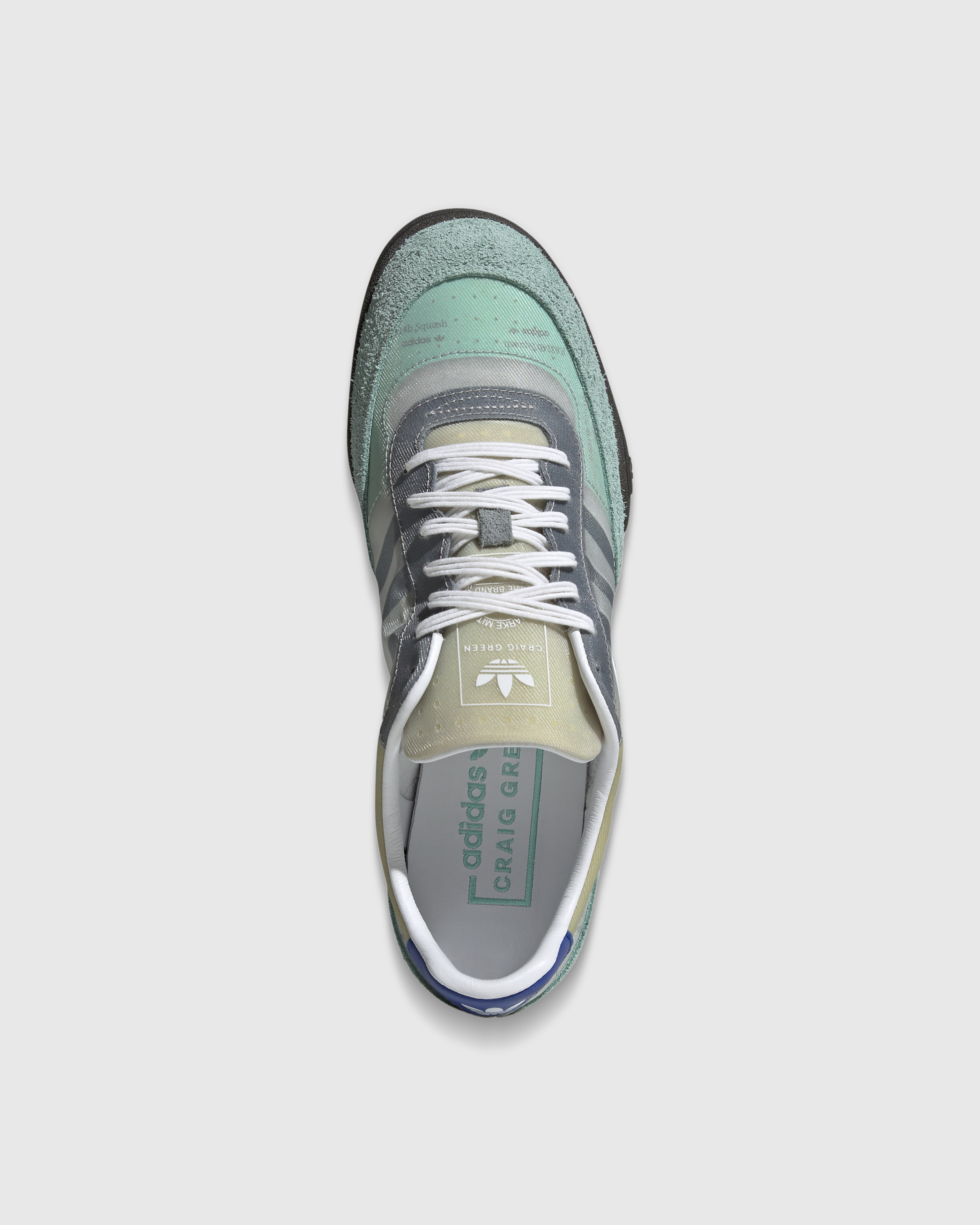 Adidas x Craig Green – Squash Polta Akh Green/Core White/Gum - Low Top Sneakers - Green - Image 5
