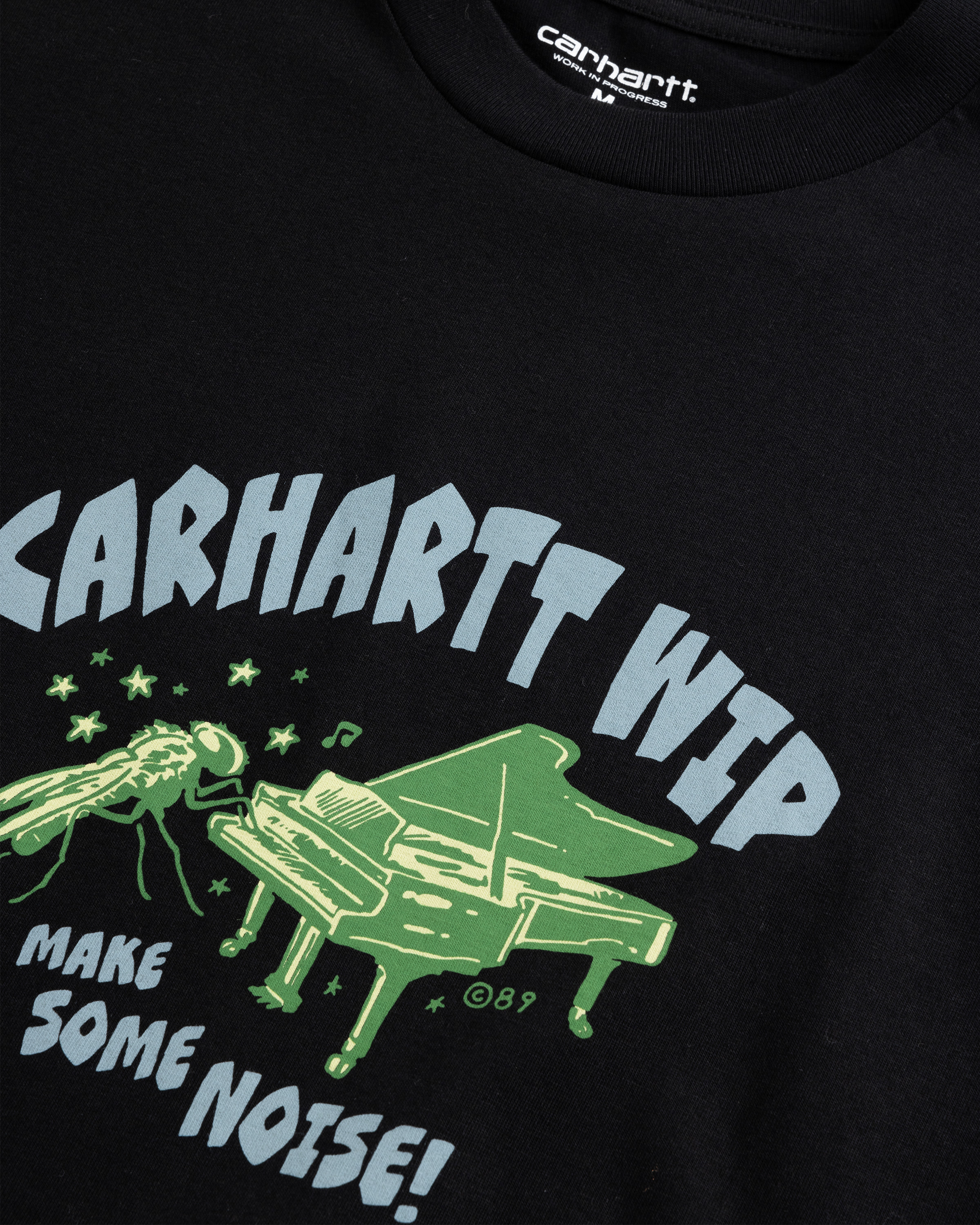 Carhartt – S/S Noisy T-Shirt Black - T-Shirts - Black - Image 6