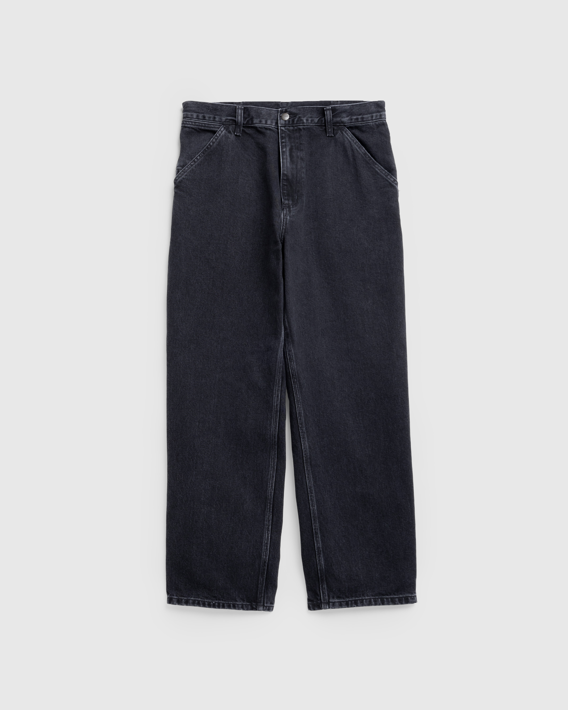 Carhartt – Single Knee Pant Black/Stone Washed - Active Shorts - Black - Image 1