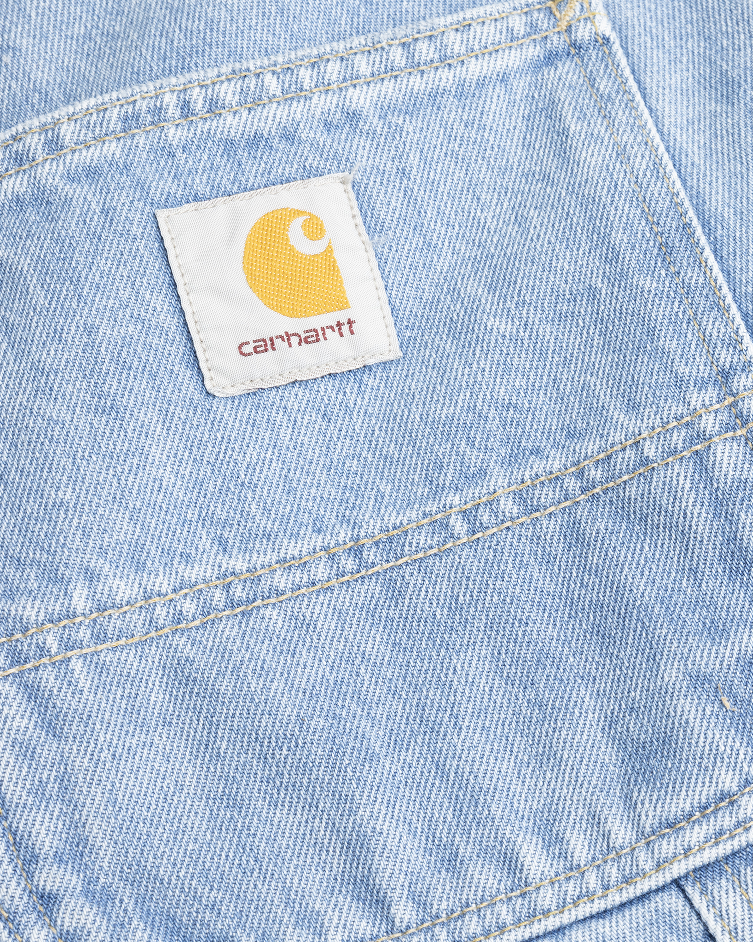 Carhartt – Single Knee Pant Blue/Stone Bleached - Active Shorts - Blue - Image 7