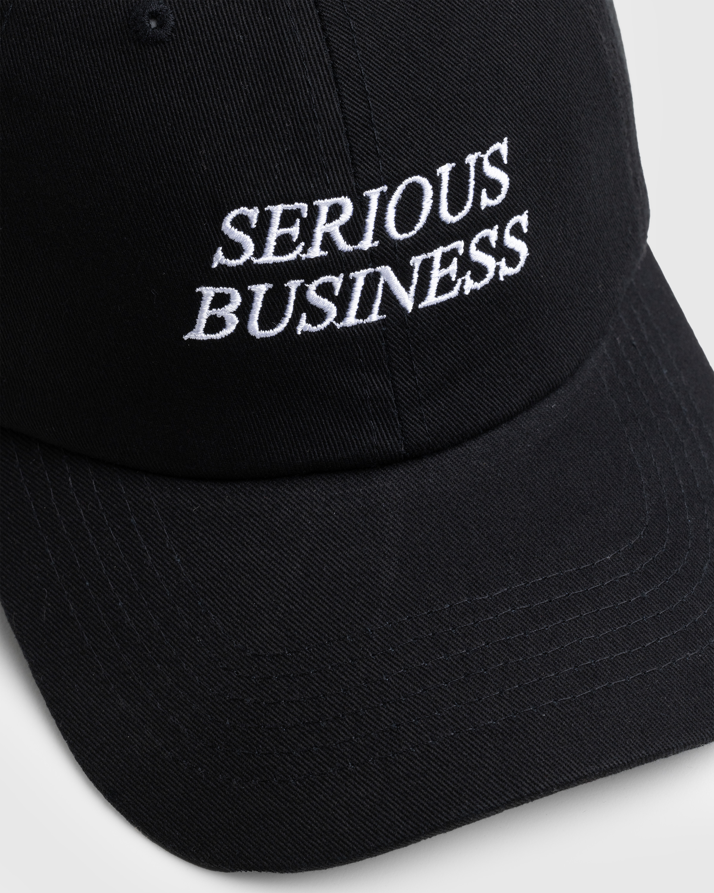 HO HO COCO – Serious Business Hat Black/White - Caps - Black - Image 5