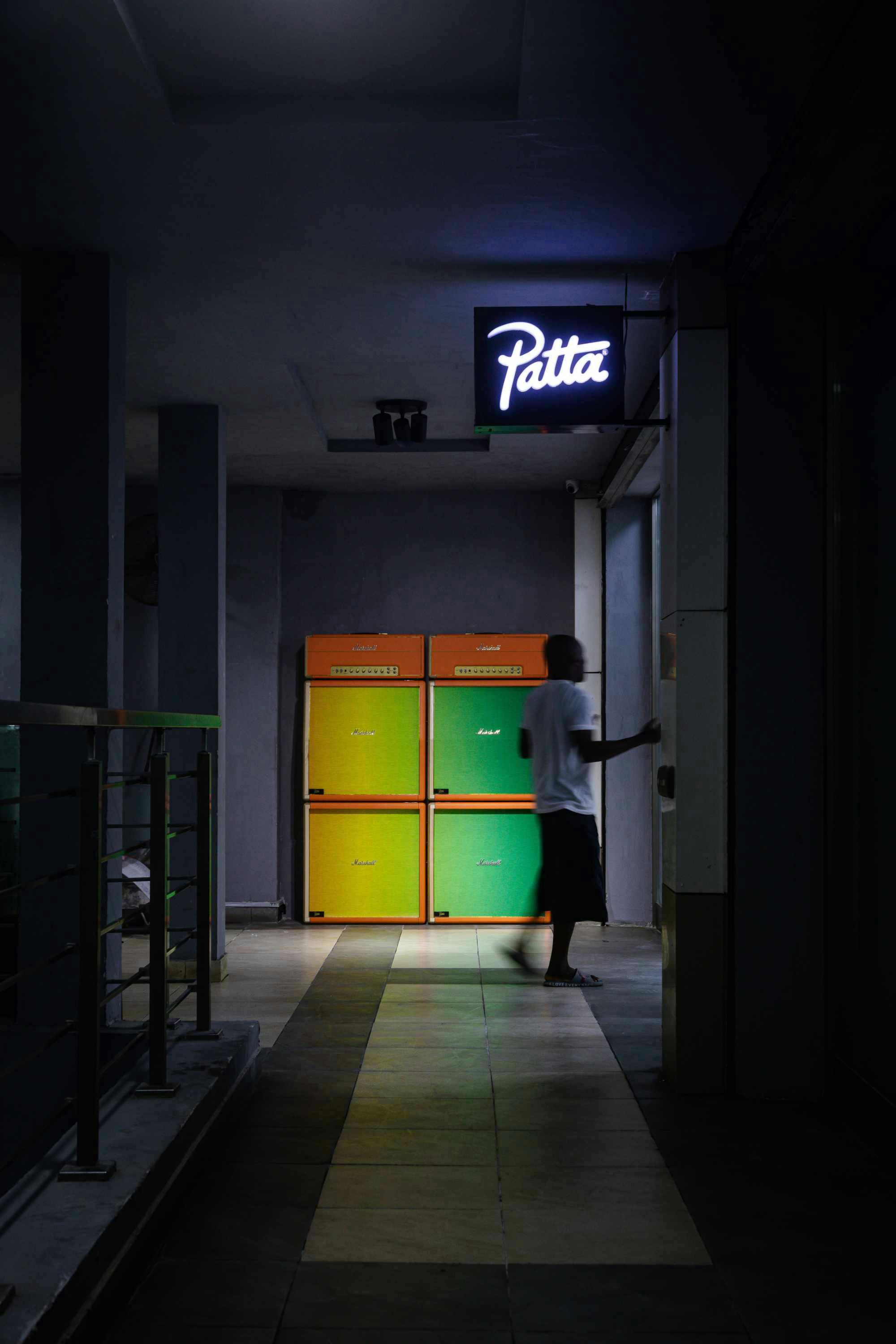 Patta's Lagos store & staff