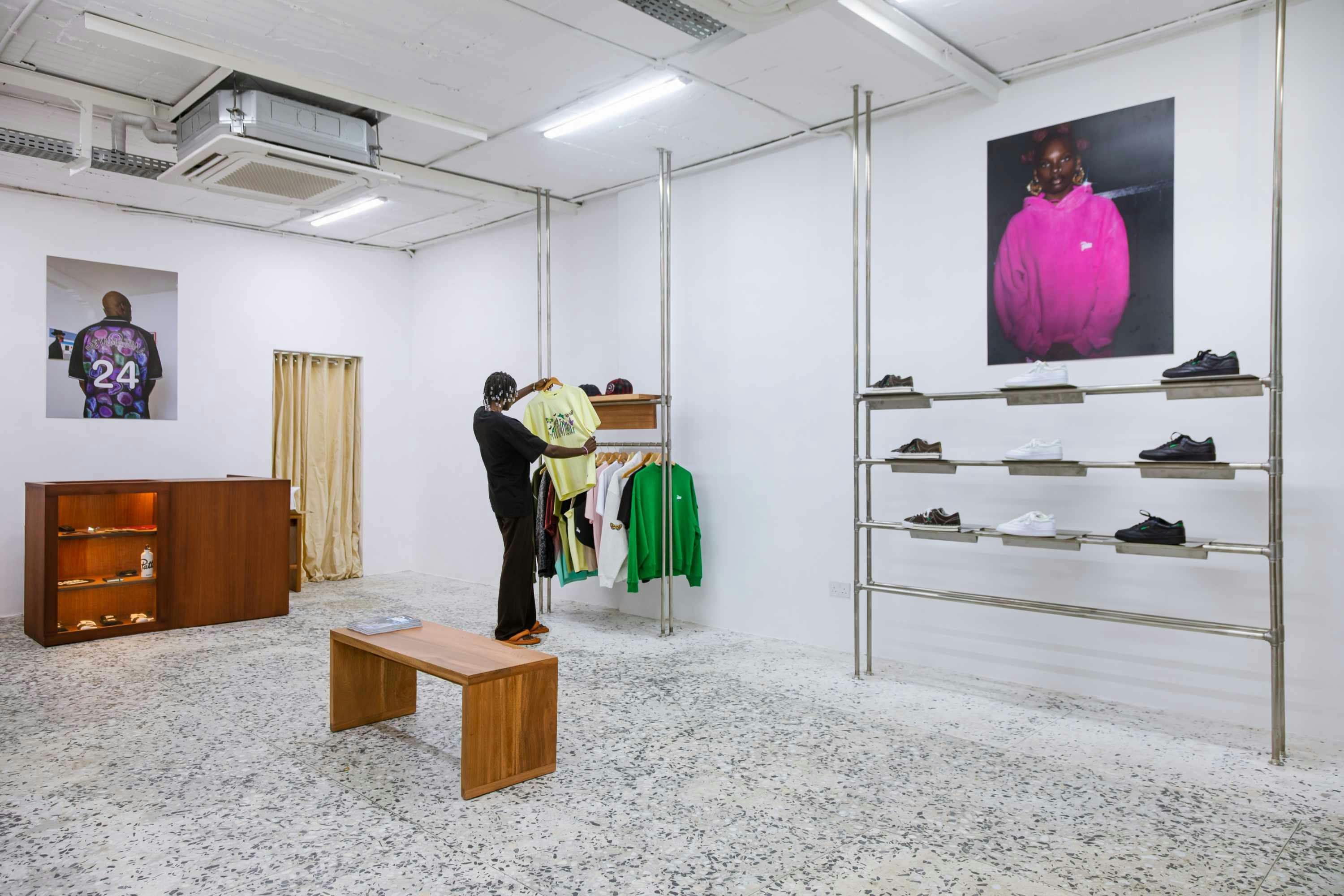 Patta's Lagos store & staff