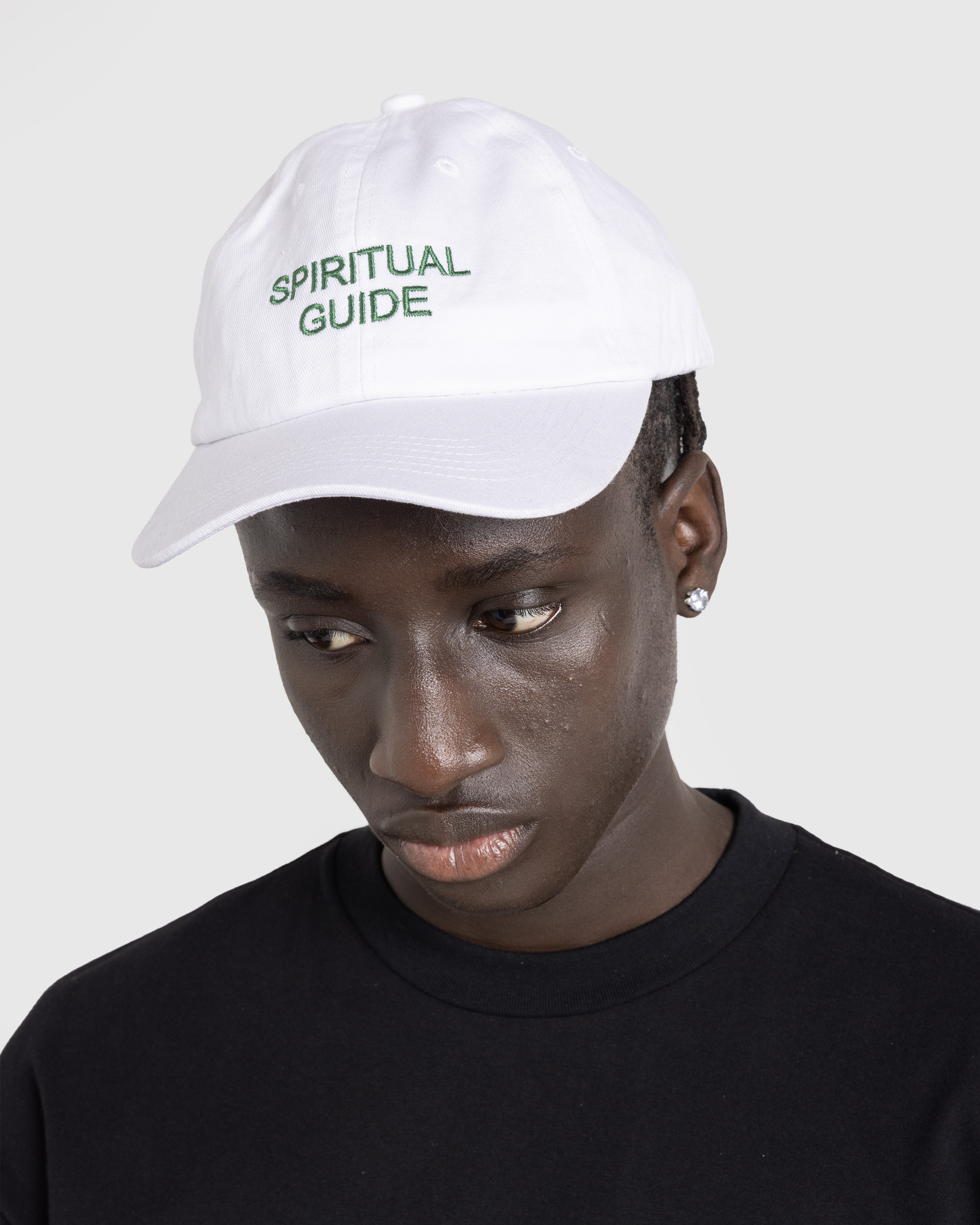 HO HO COCO – Spiritual Guide Hat White/Green - Caps - White - Image 2