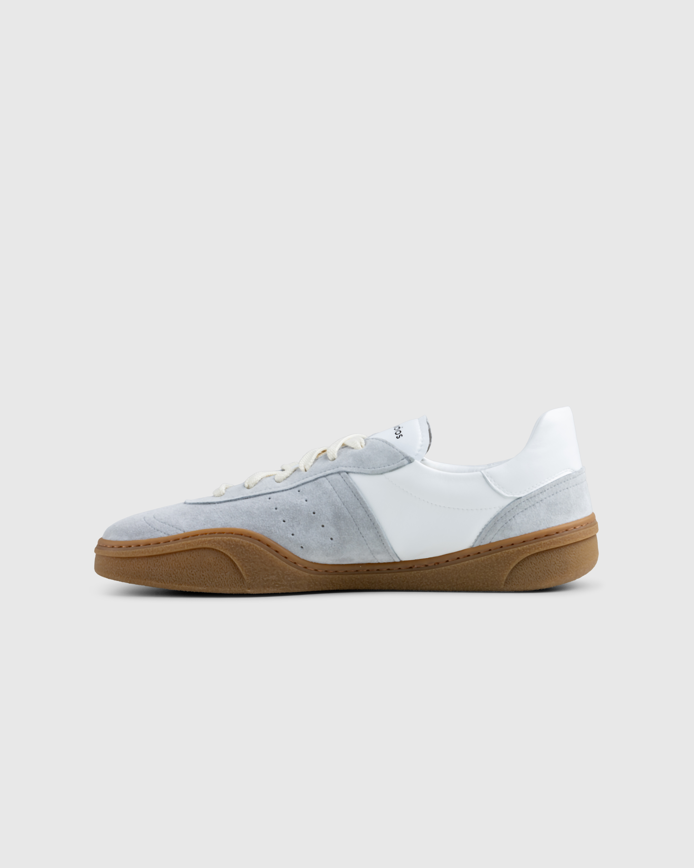 Acne Studios – Lace-Up Sneakers White/Brown - Low Top Sneakers - White - Image 2